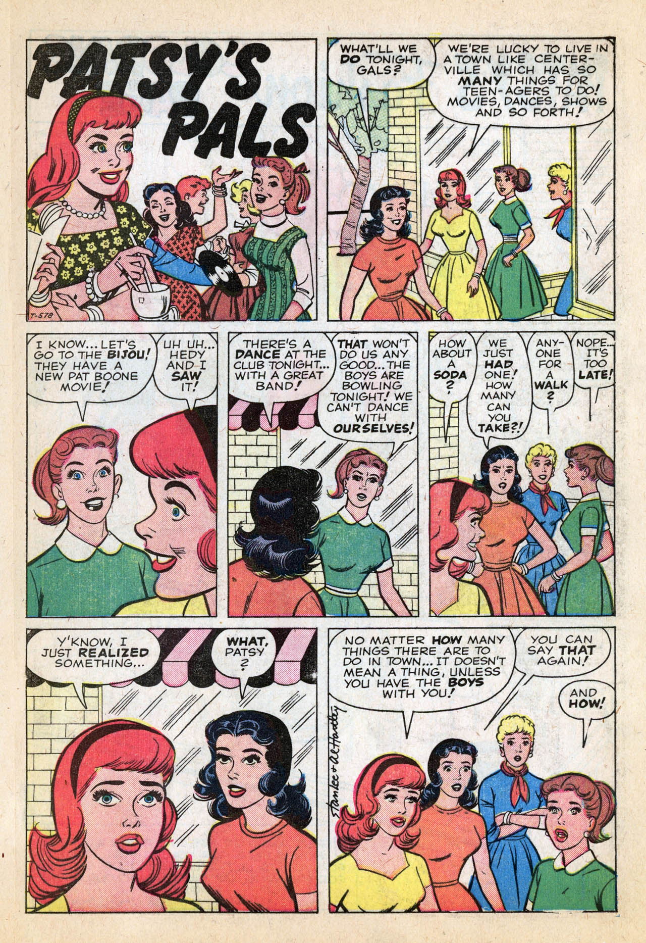 Read online Patsy Walker comic -  Issue #87 - 17