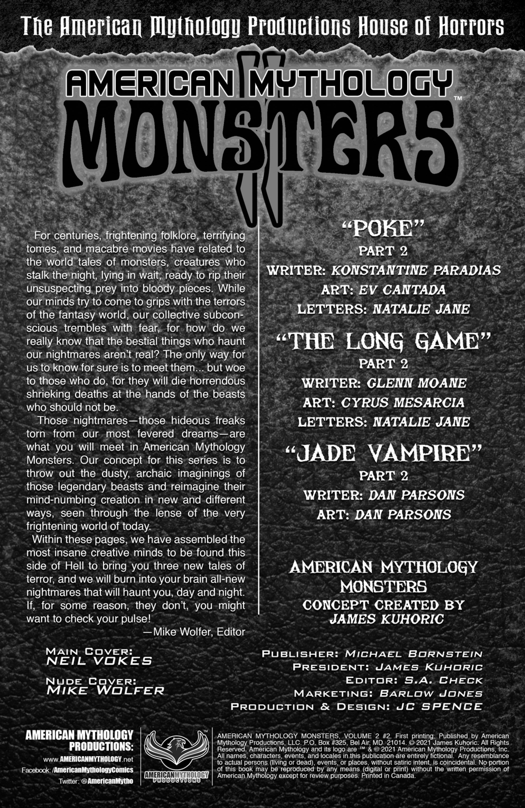 Read online American Mythology Monsters Vol. 2 comic -  Issue #2 - 2