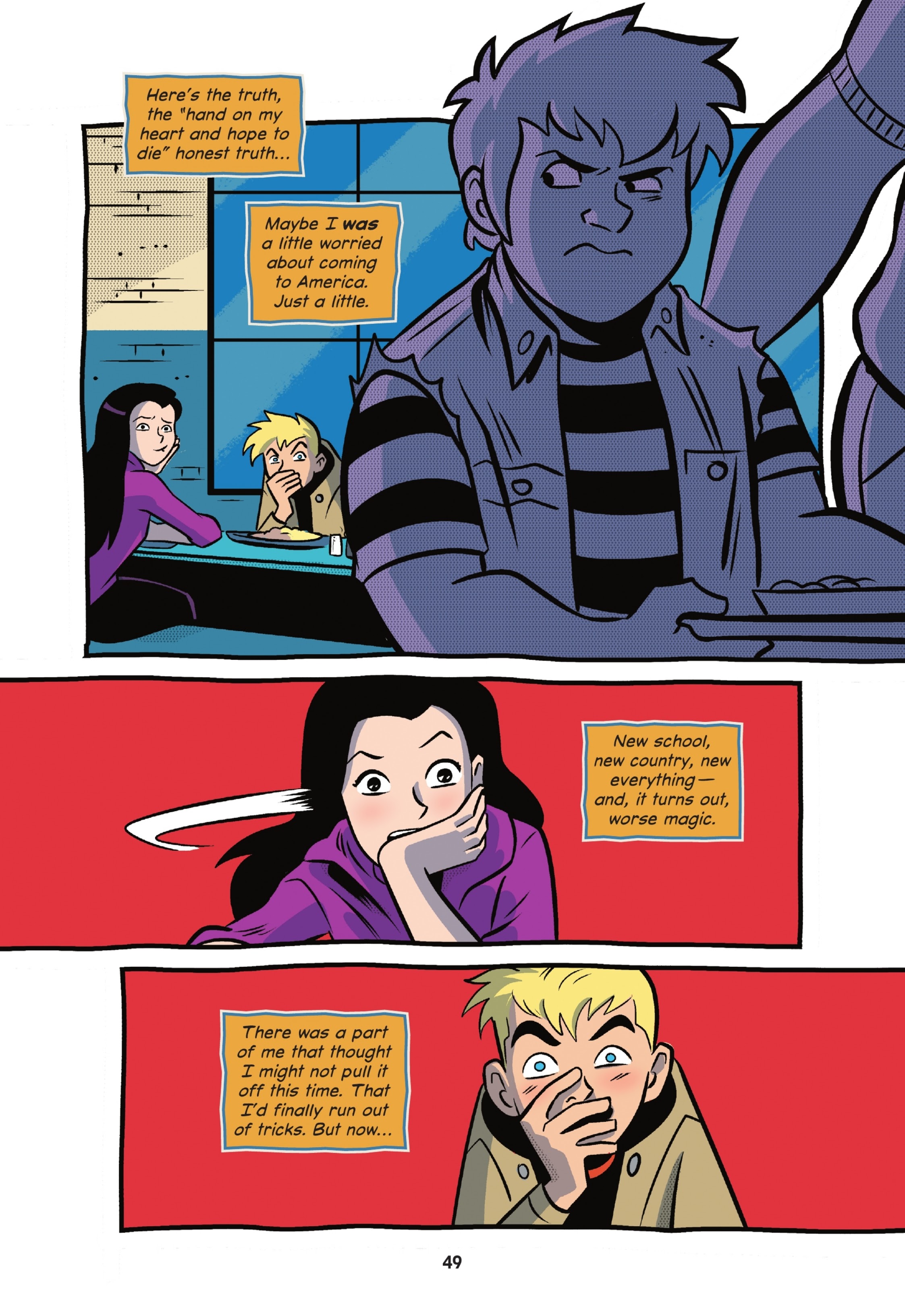 Read online The Mystery of the Meanest Teacher: A Johnny Constantine Graphic Novel comic -  Issue # TPB (Part 1) - 47