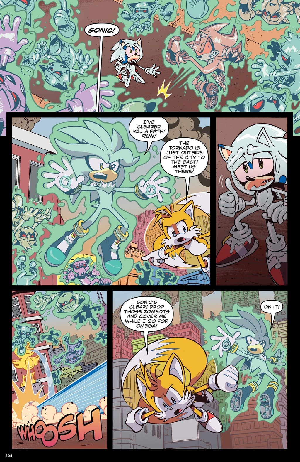 Read online Sonic the Hedgehog (2018) comic -  Issue # _The IDW Collection 2 (Part 3) - 107