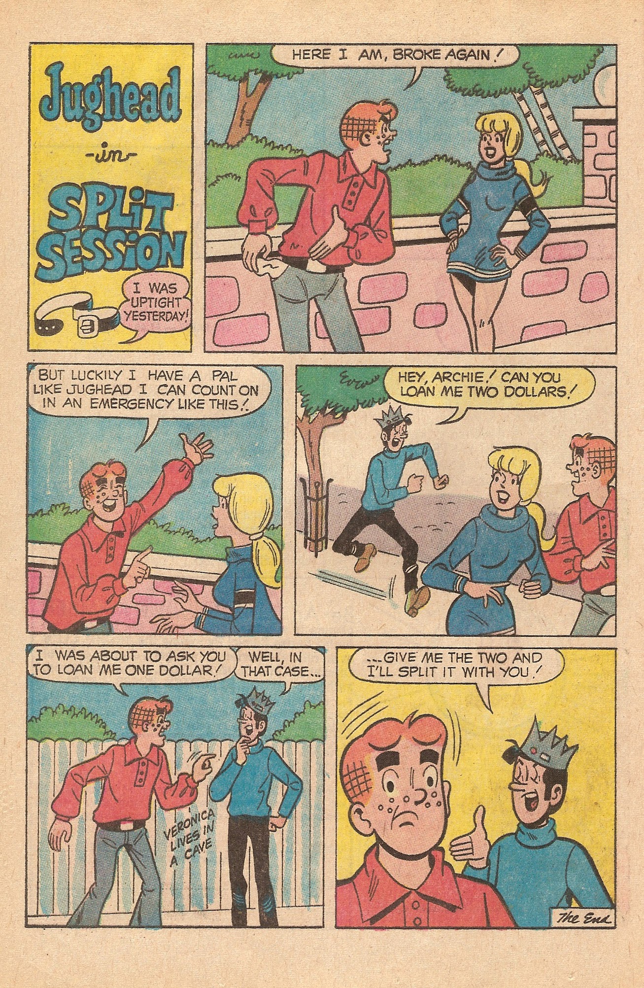 Read online Jughead's Jokes comic -  Issue #17 - 38