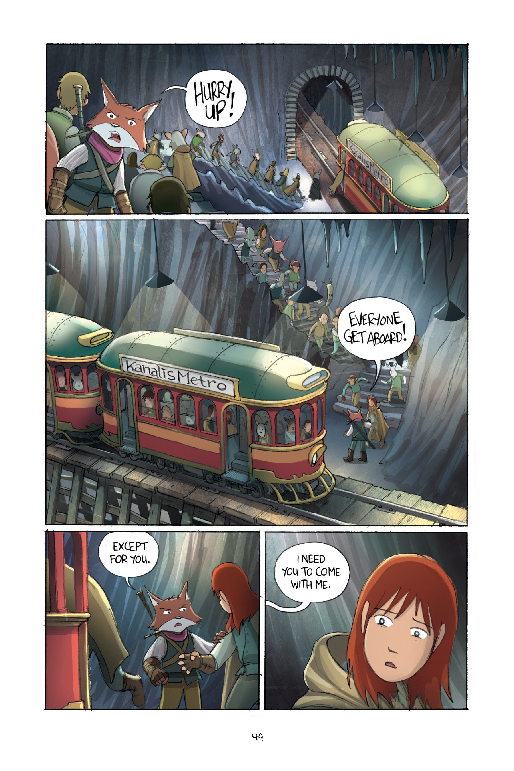 Read online Amulet comic -  Issue # TPB 2 (Part 1) - 51