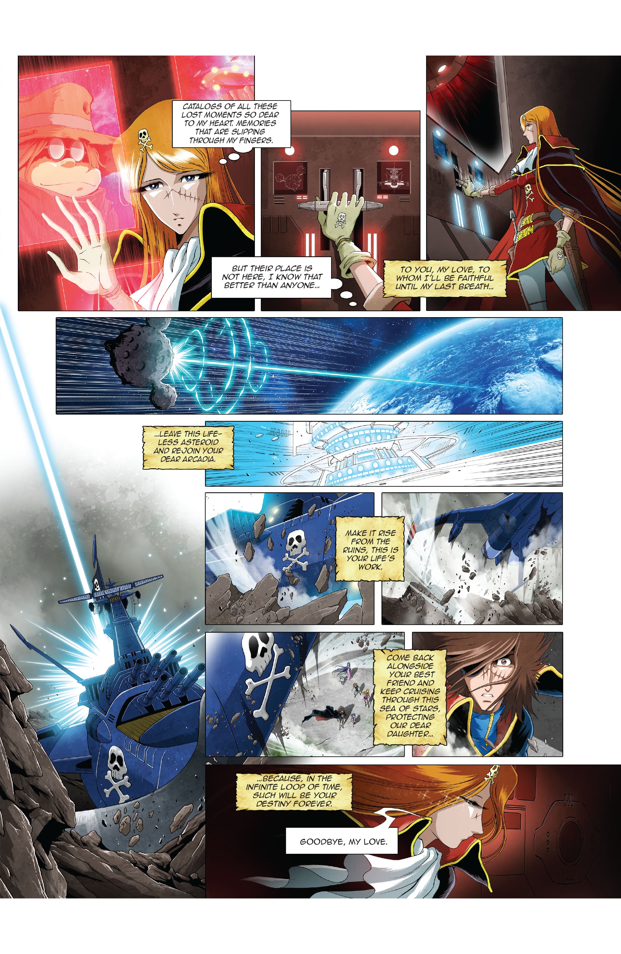 Read online Space Pirate Captain Harlock comic -  Issue #6 - 24