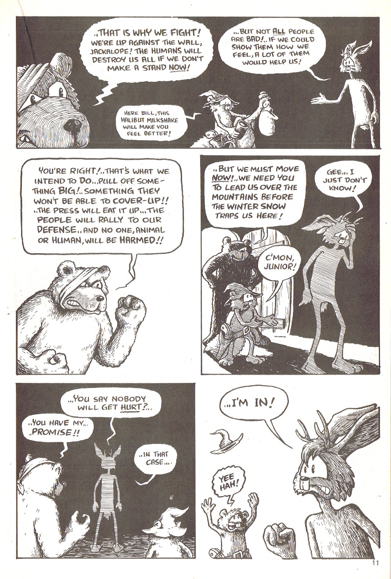 Read online Tales Of The Jackalope comic -  Issue #7 - 13