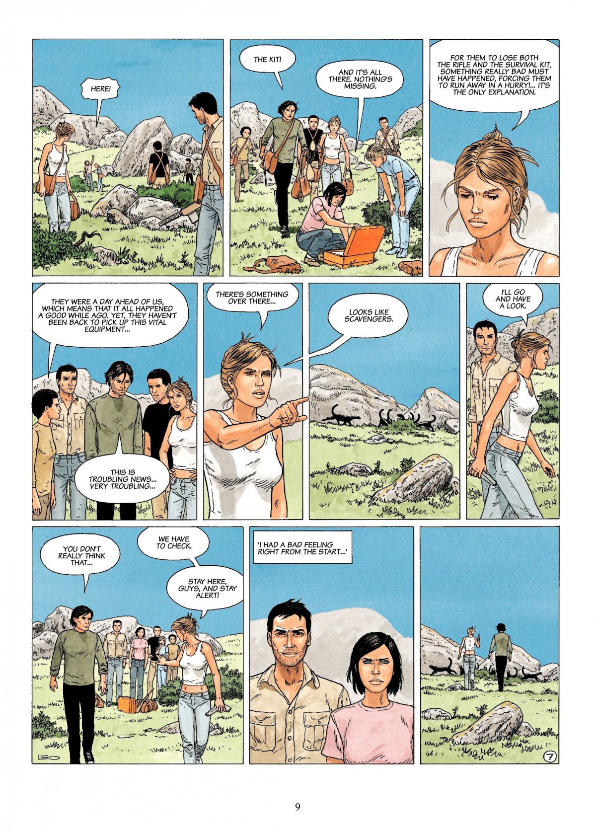 Read online The Survivors comic -  Issue #2 - 9