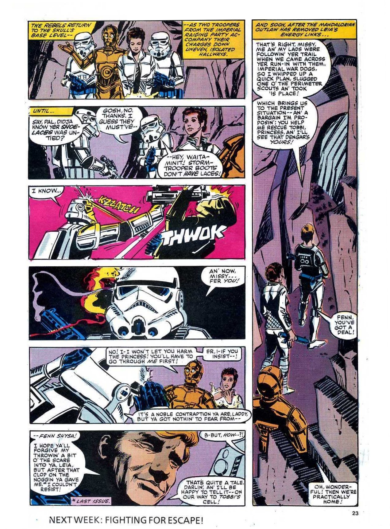Read online Return of the Jedi comic -  Issue #142 - 23
