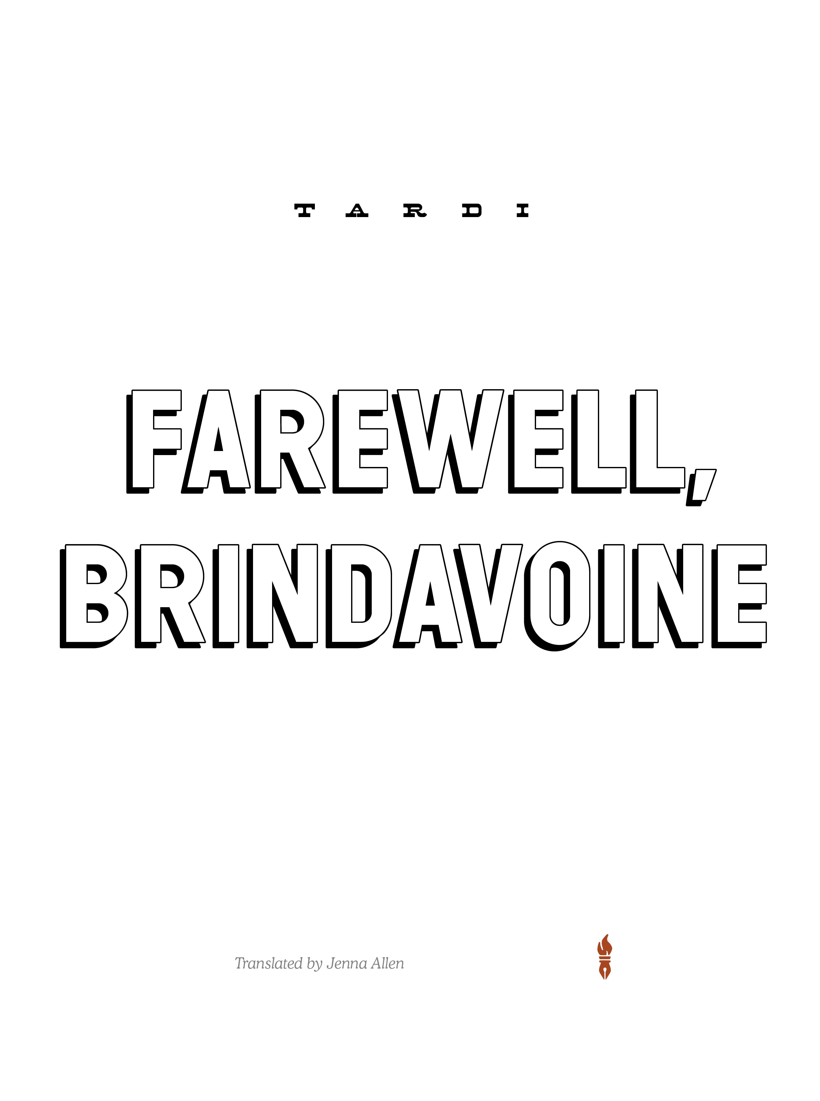 Read online Farewell, Brindavoine comic -  Issue # Full - 4