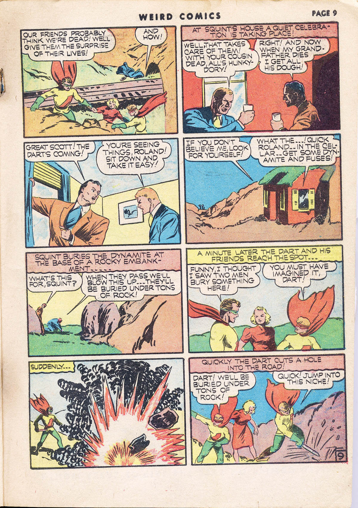 Read online Weird Comics comic -  Issue #13 - 10