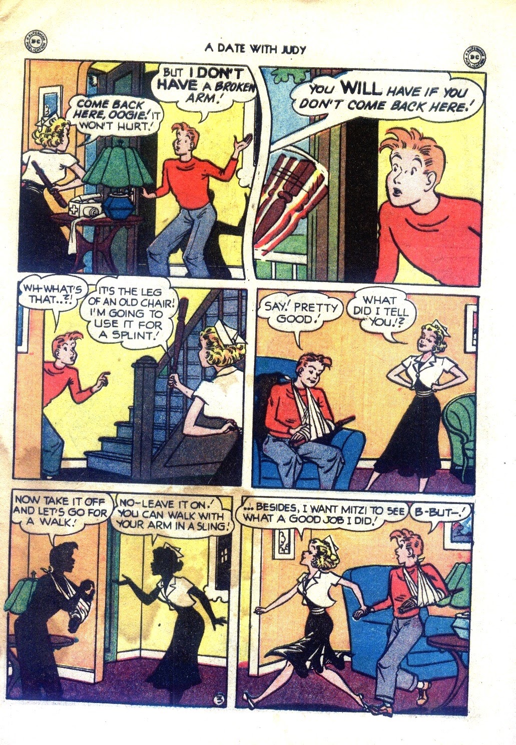Read online A Date with Judy comic -  Issue #13 - 5