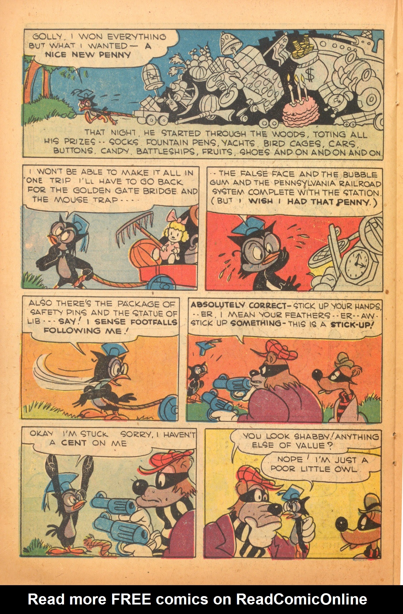 Read online Paul Terry's Mighty Mouse Comics comic -  Issue #17 - 22