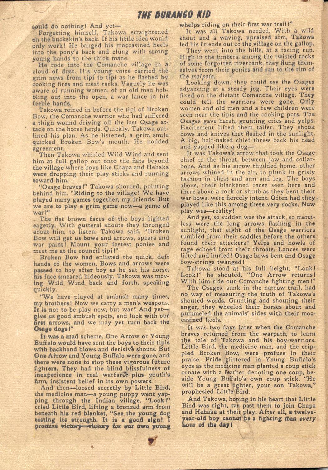 Read online Charles Starrett as The Durango Kid comic -  Issue #20 - 28