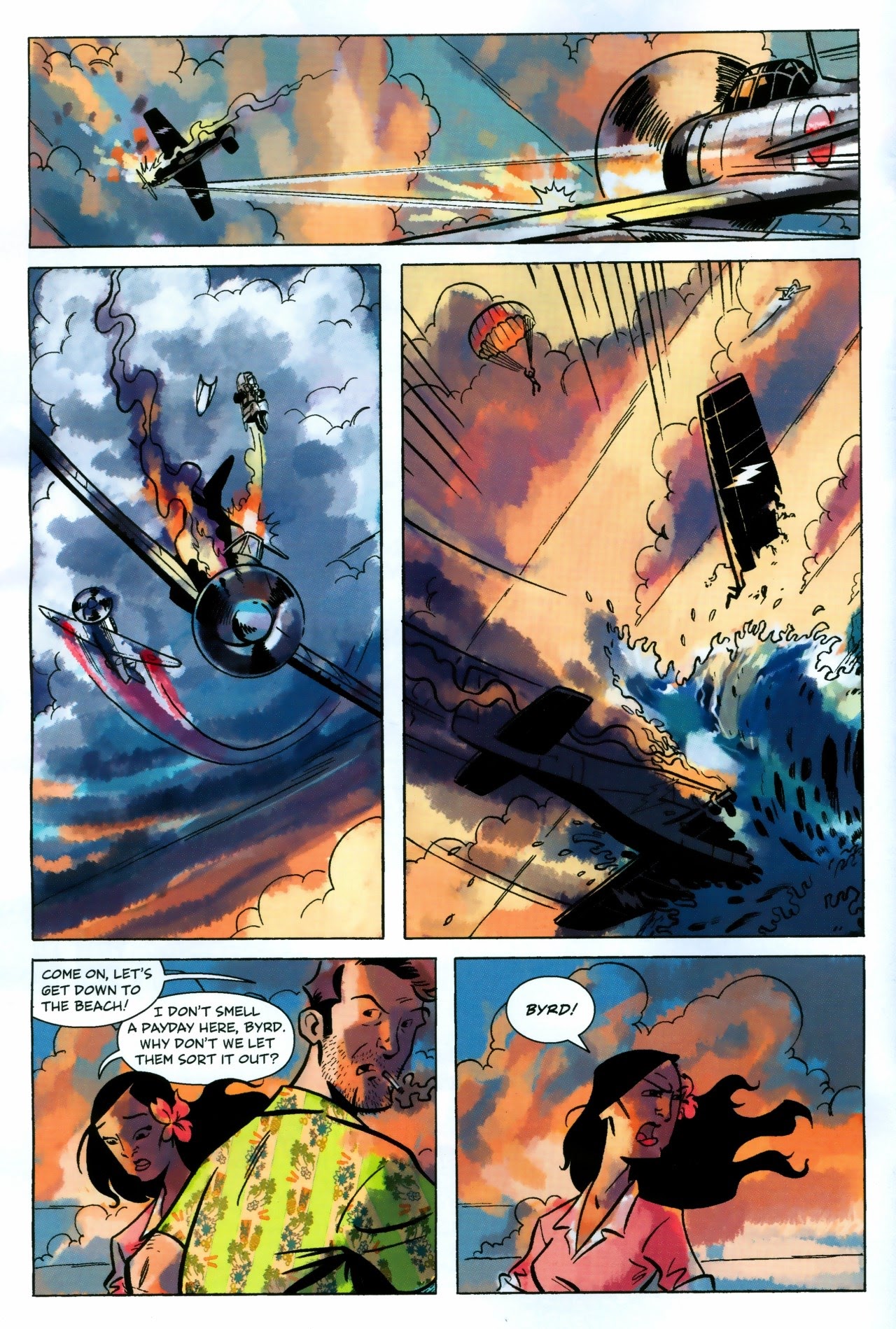 Read online Hawaiian Dick: Screaming Black Thunder comic -  Issue #1 - 6