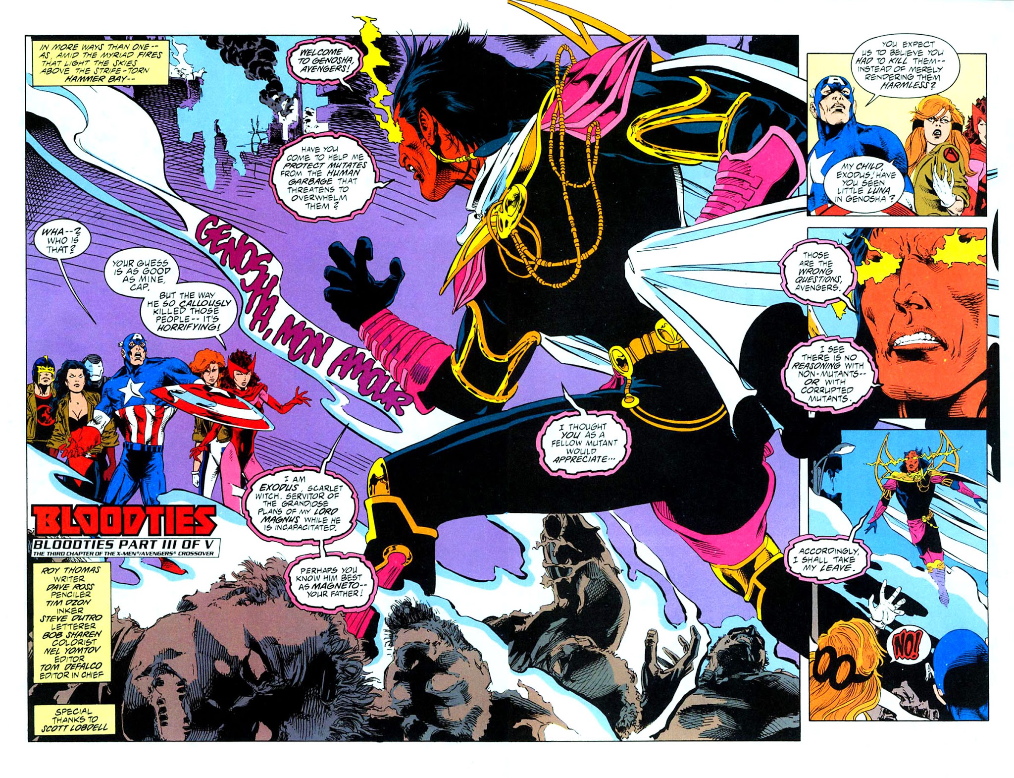 Read online Avengers/X-Men: Bloodties comic -  Issue # TPB - 53