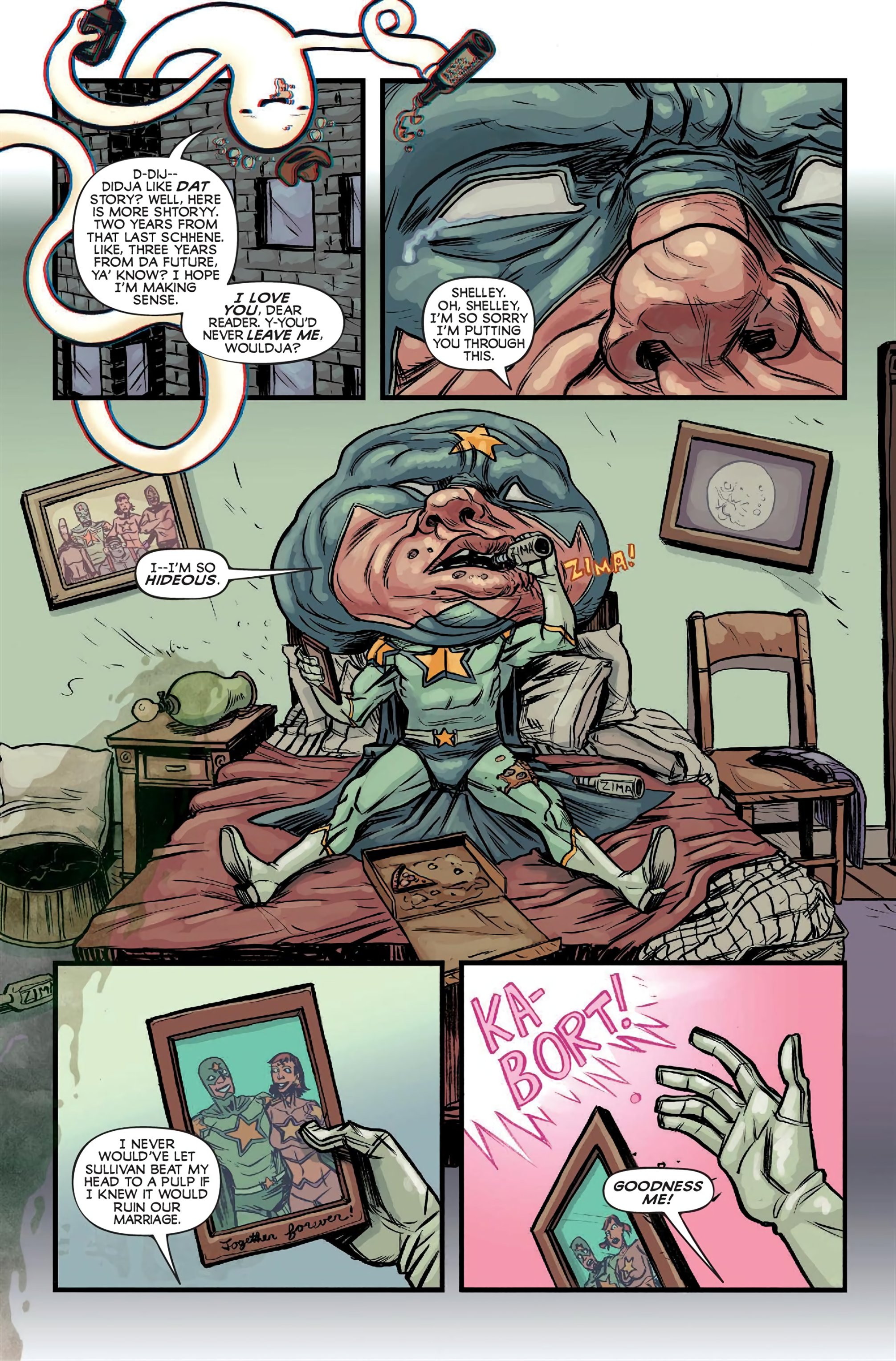 Read online God Hates Astronauts comic -  Issue # _The Omnimegabus (Part 4) - 40