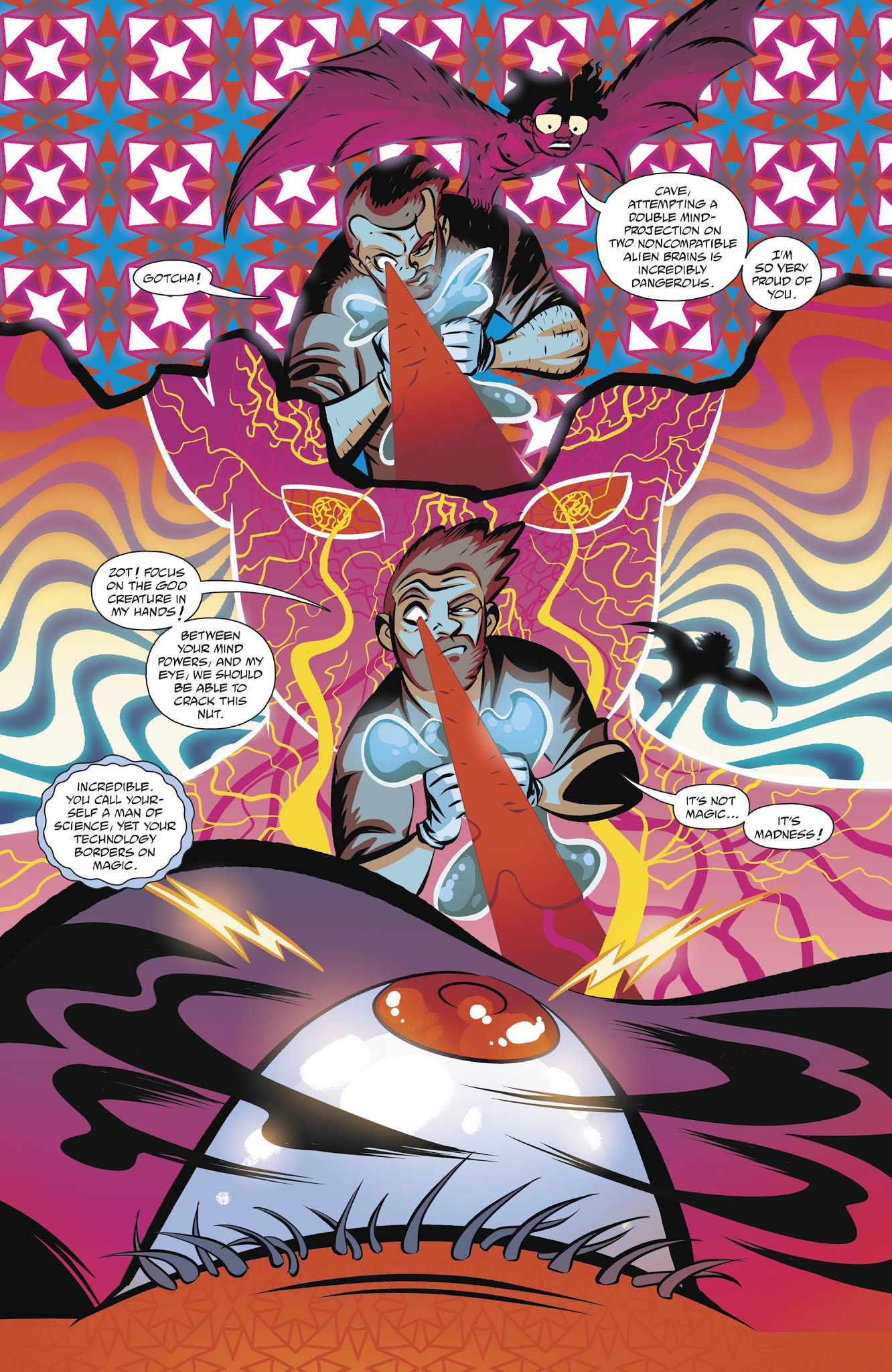 Read online Cave Carson Has An Intersteller Eye comic -  Issue #3 - 11