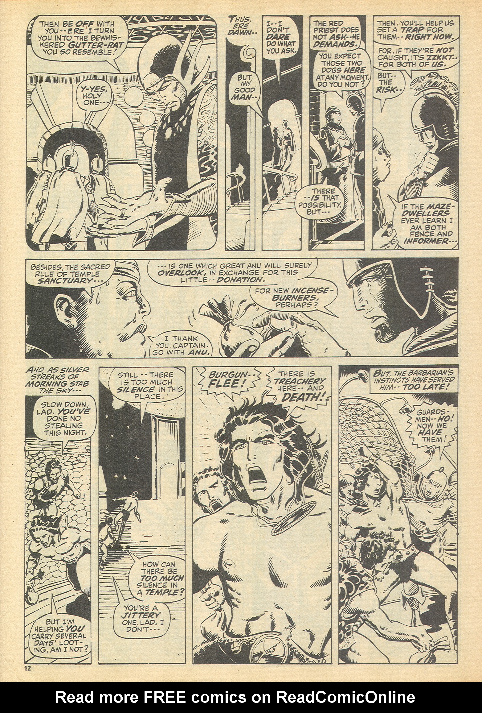 Read online The Savage Sword of Conan (1975) comic -  Issue #10 - 12