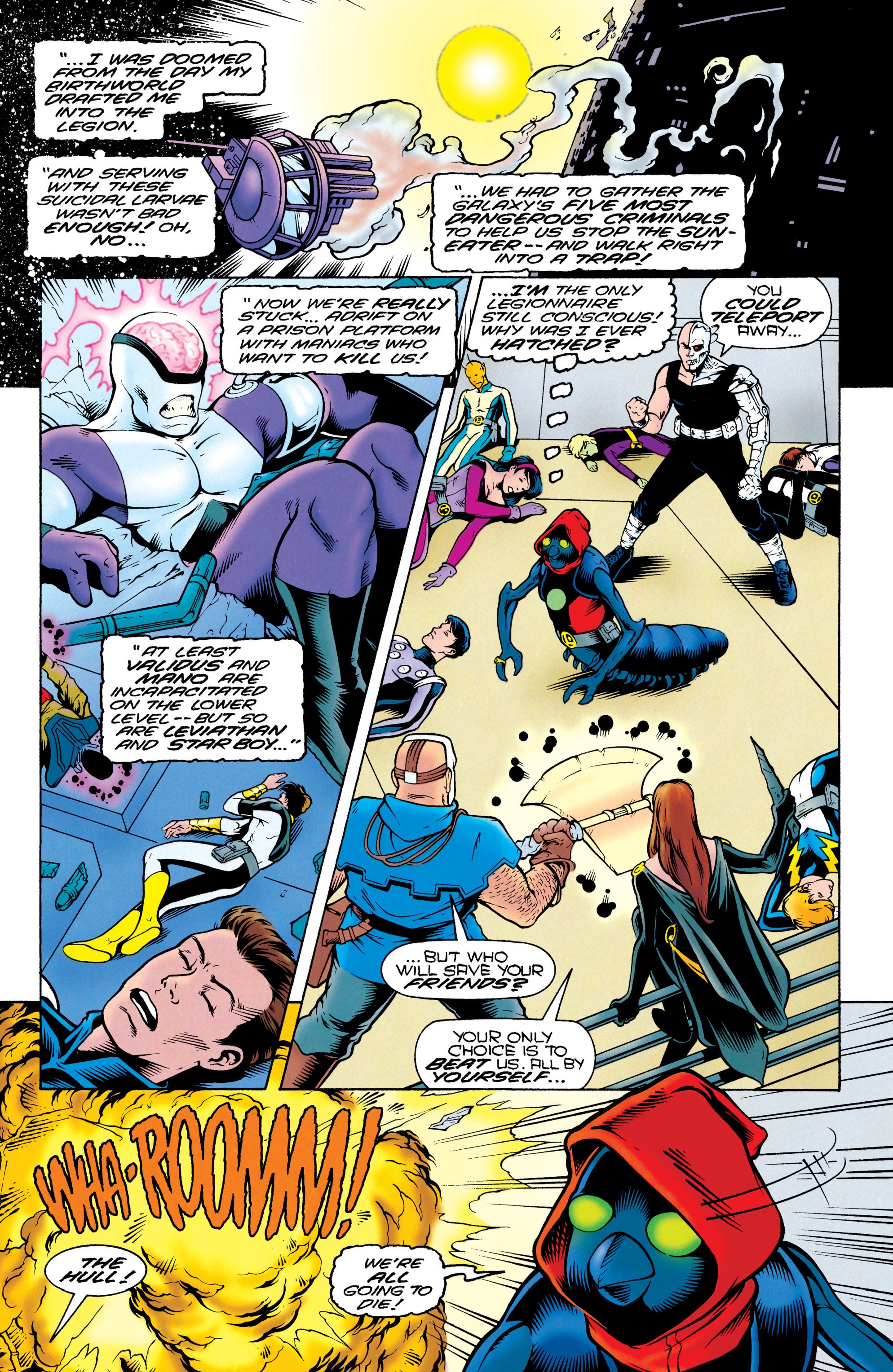 Read online Legionnaires comic -  Issue #36 - 5