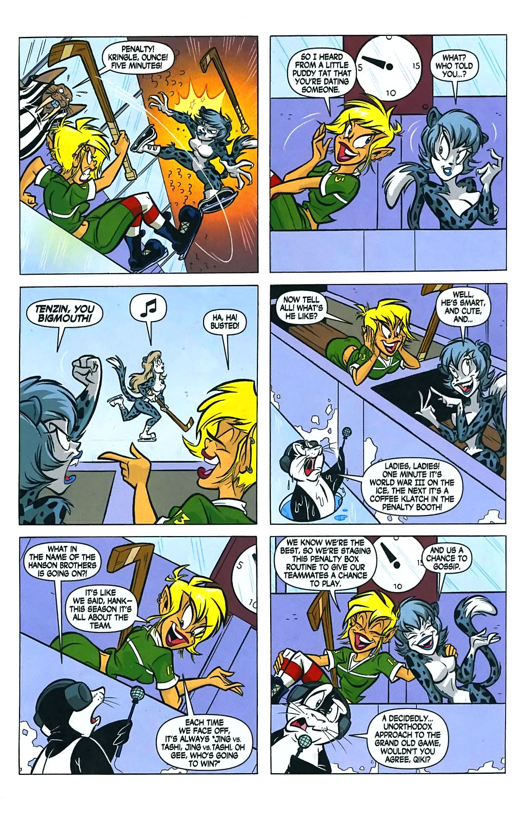 Read online Jingle Belle: The Fight Before Christmas comic -  Issue # Full - 7