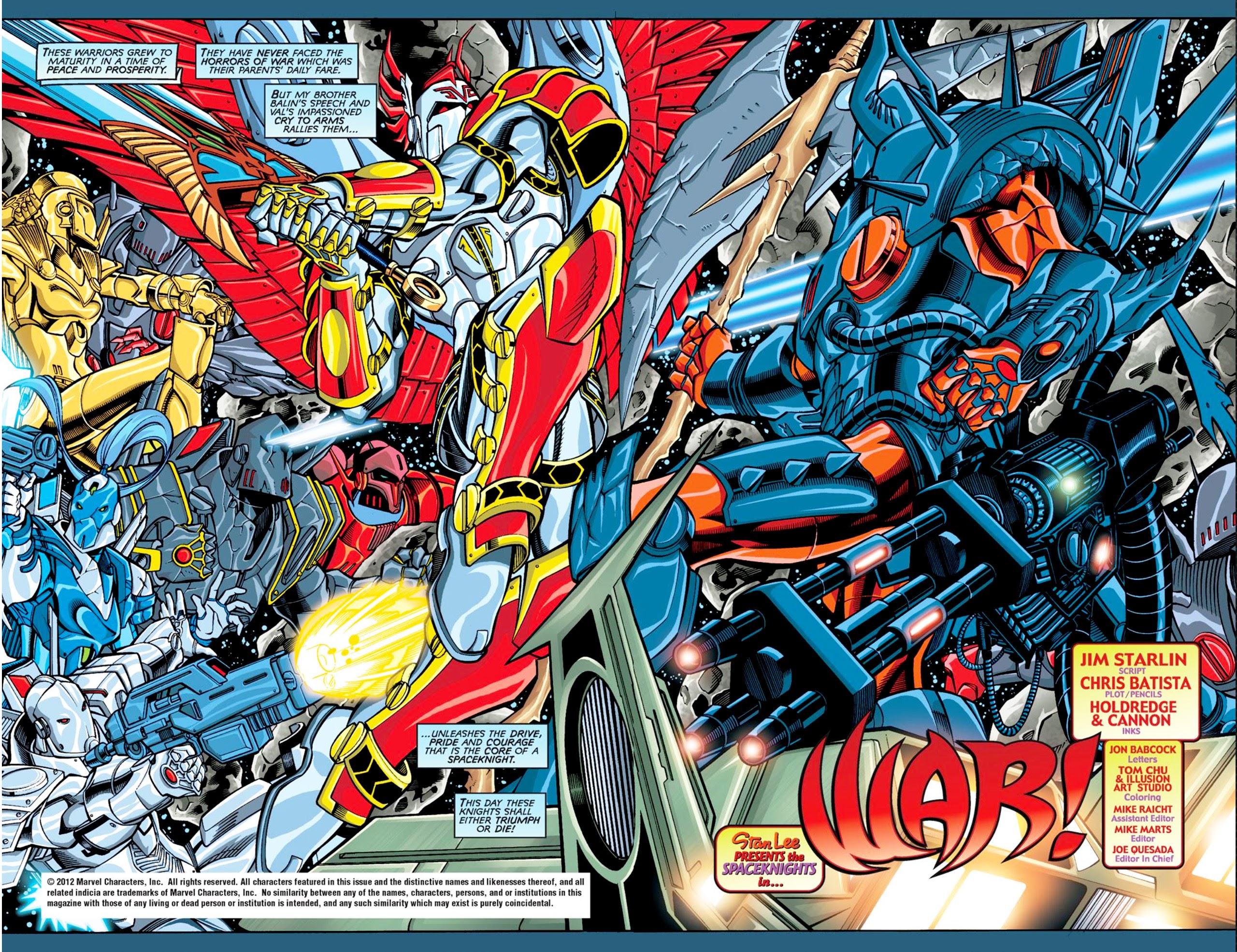 Read online Spaceknights (2012) comic -  Issue #3 - 3