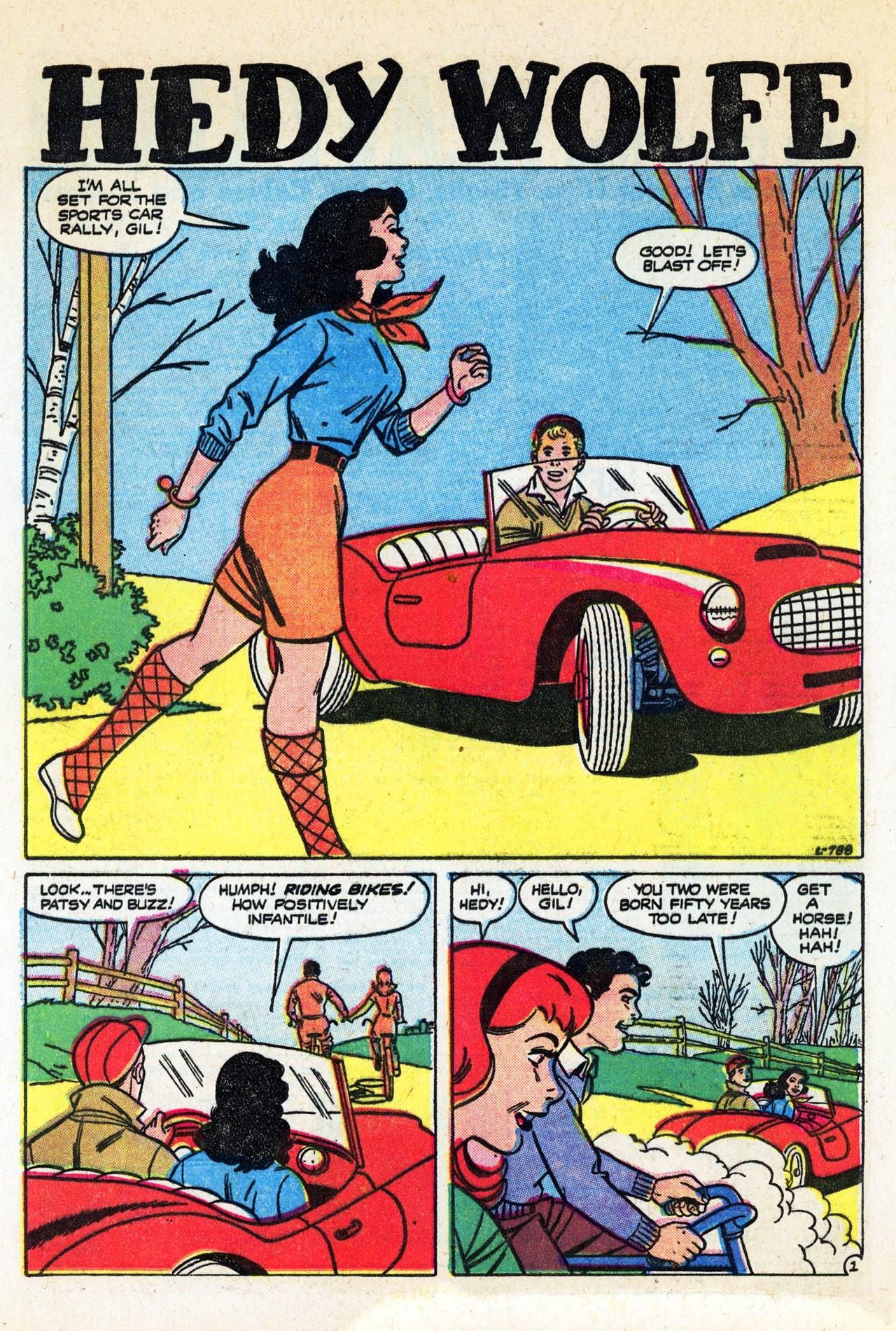 Read online Patsy Walker comic -  Issue #70 - 16