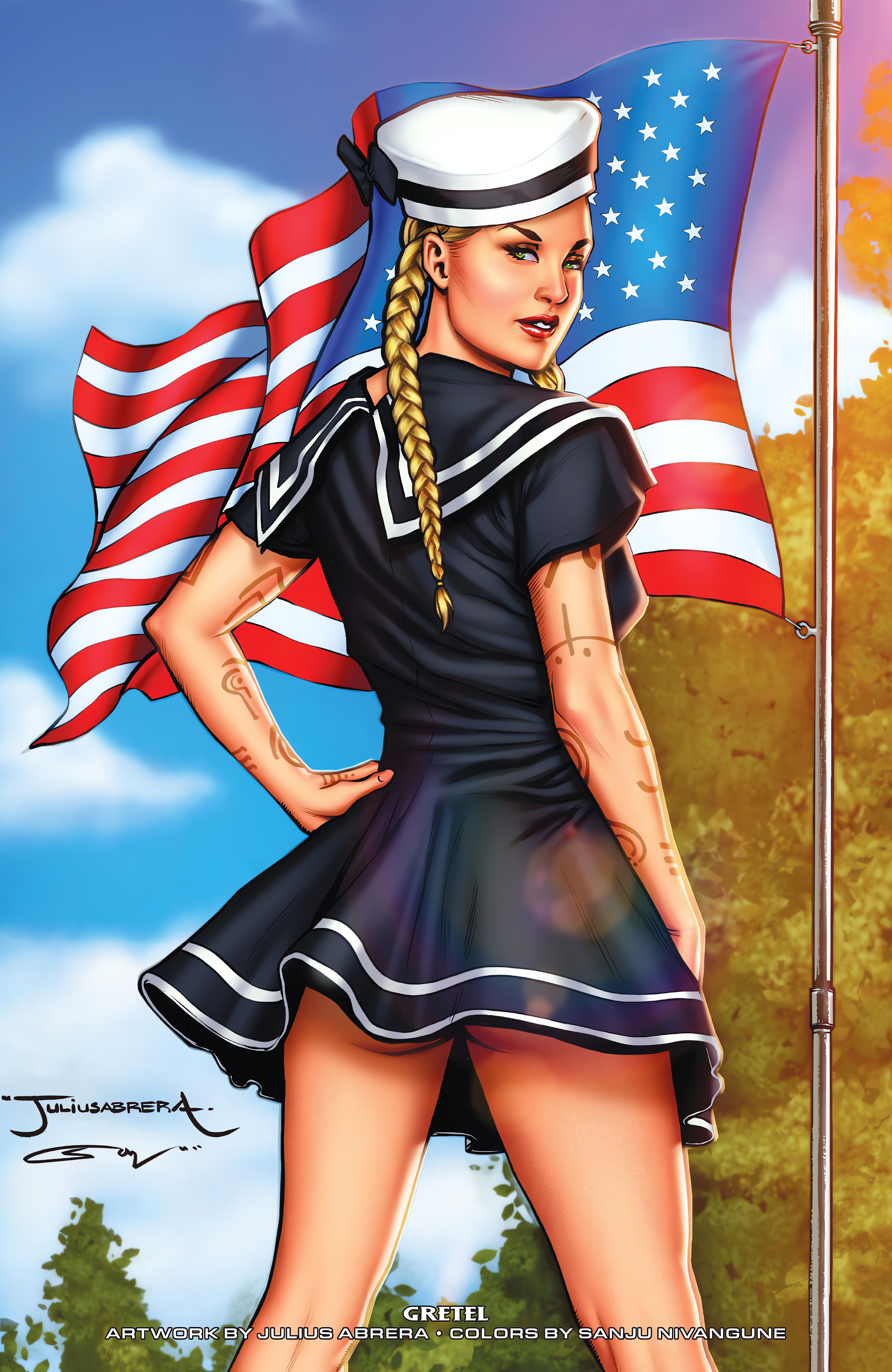 Read online Grimm Fairy Tales: 2023 Armed Forces Edition comic -  Issue # Full - 31