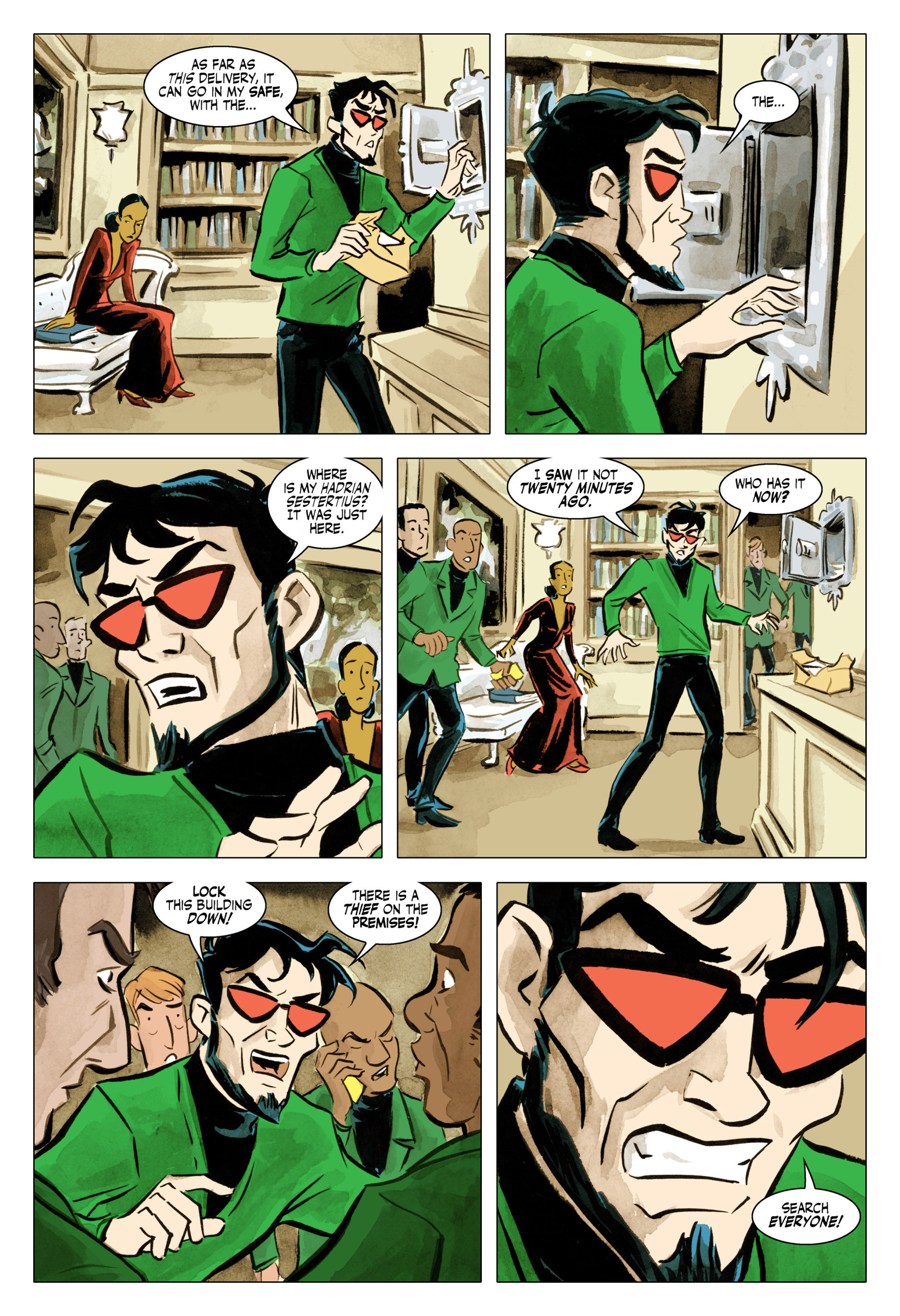 Read online Bandette (2012) comic -  Issue #7 - 7