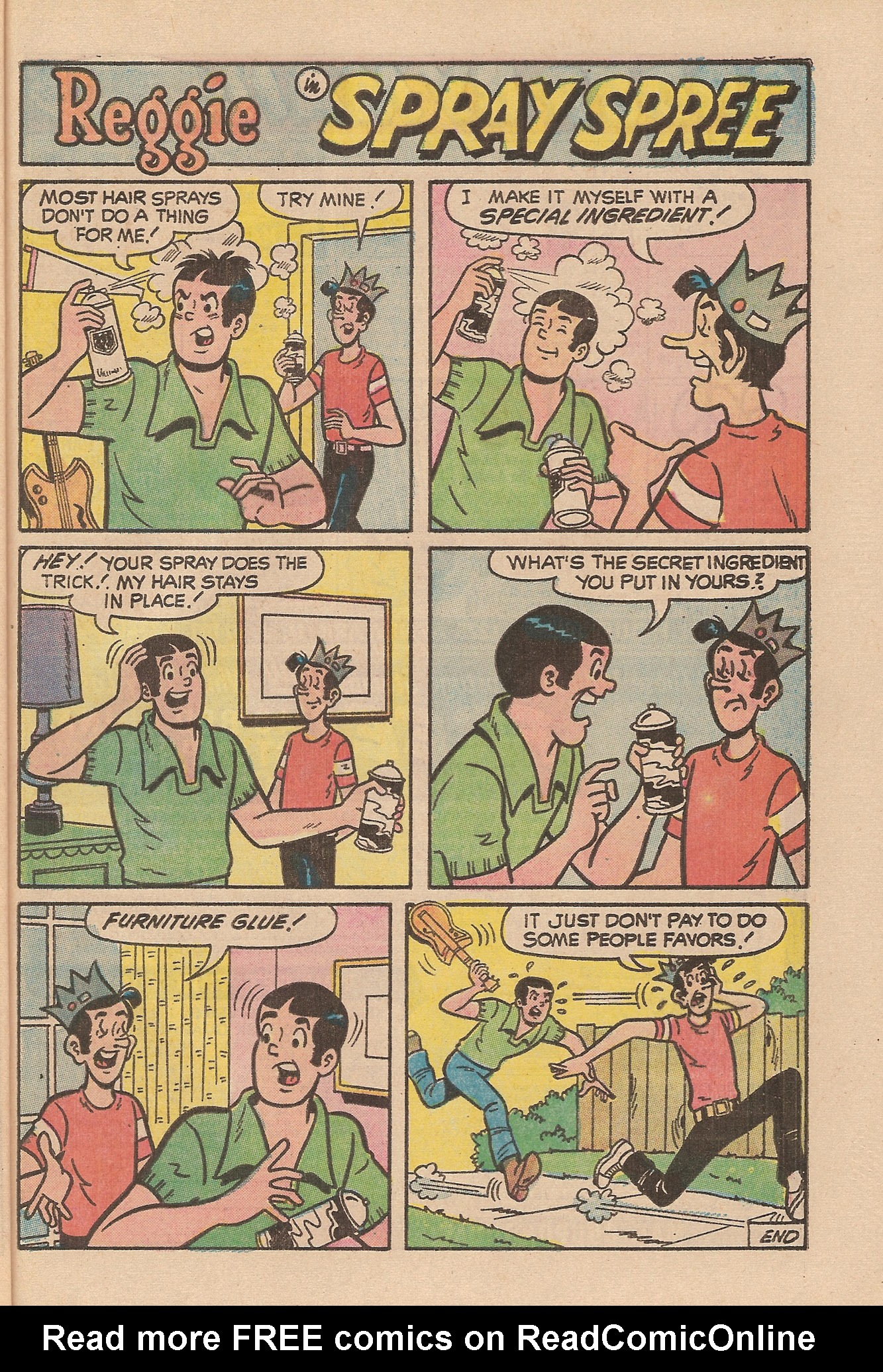 Read online Reggie's Wise Guy Jokes comic -  Issue #27 - 33