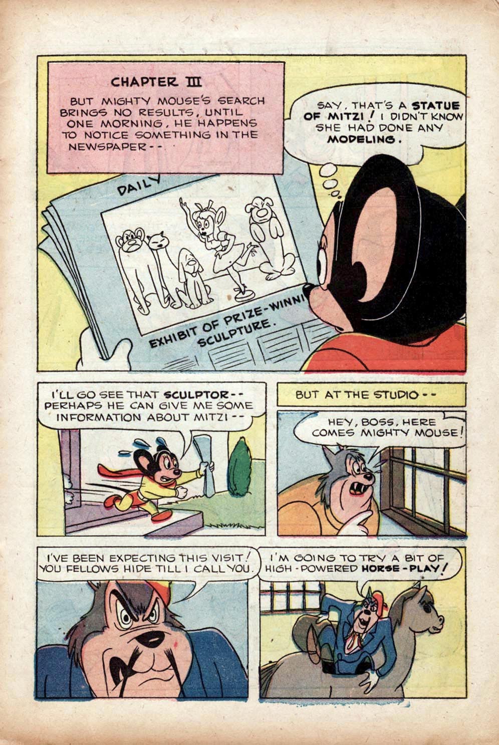 Read online Paul Terry's Mighty Mouse Comics comic -  Issue #48 - 14
