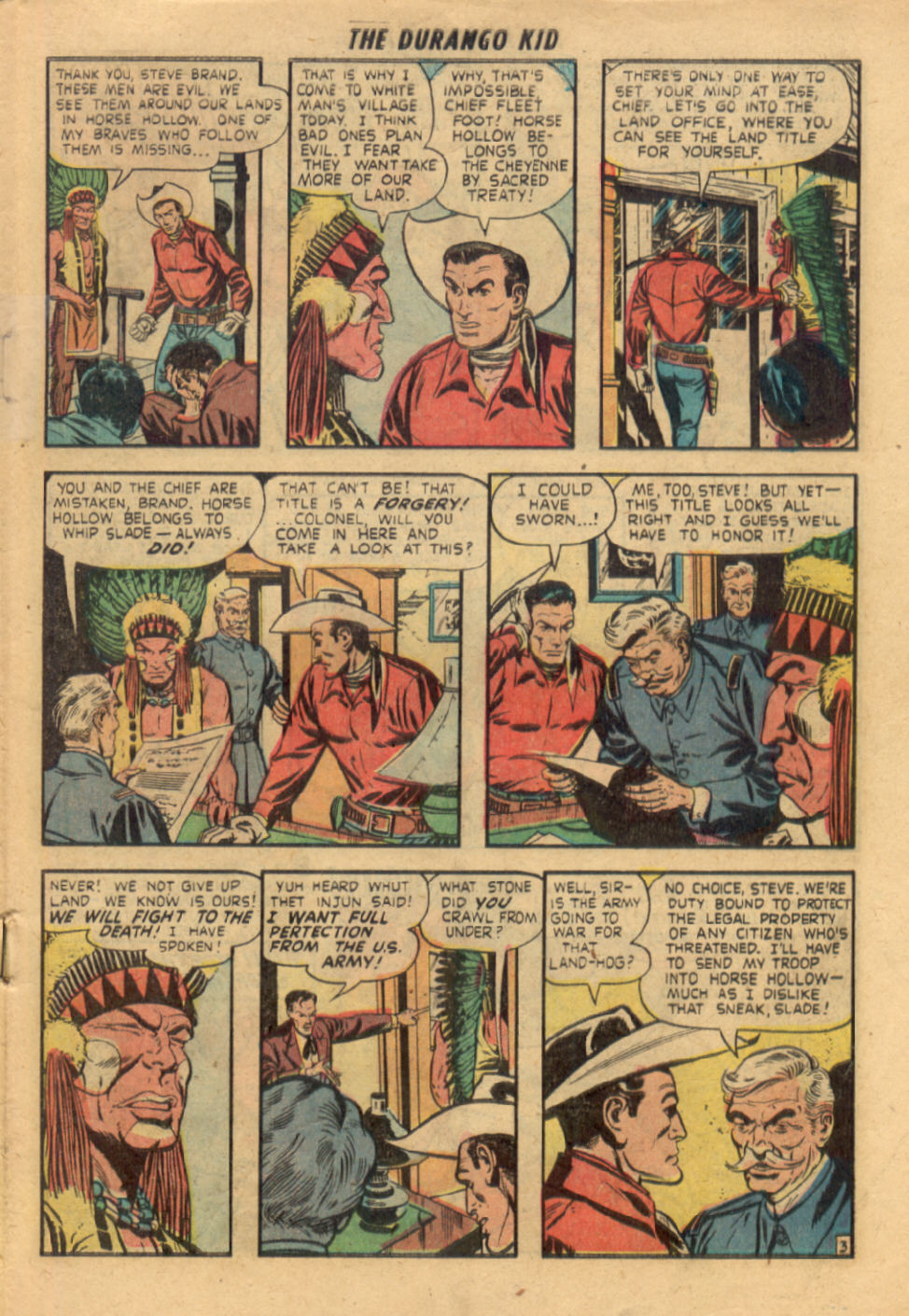 Read online Charles Starrett as The Durango Kid comic -  Issue #14 - 4