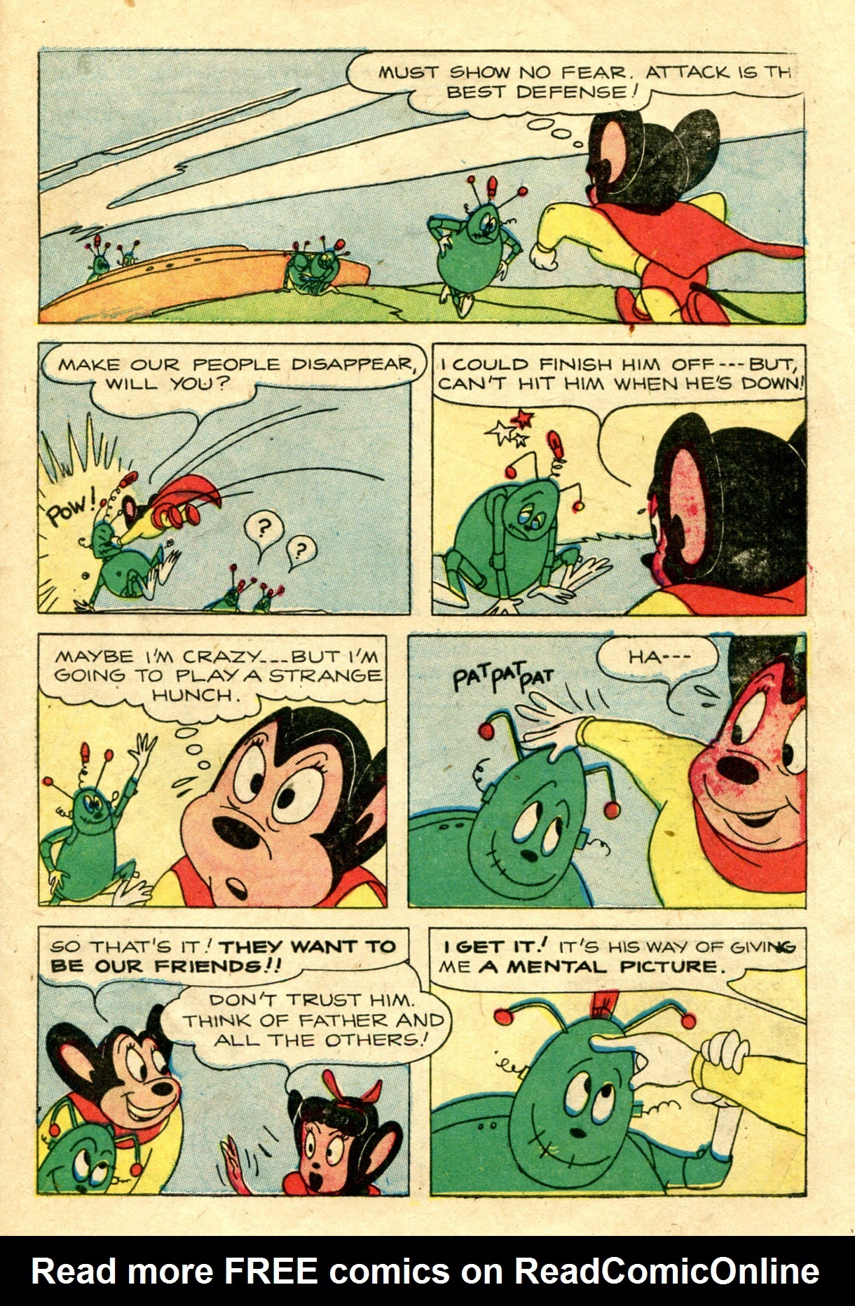 Read online Paul Terry's Mighty Mouse Comics comic -  Issue #50 - 29