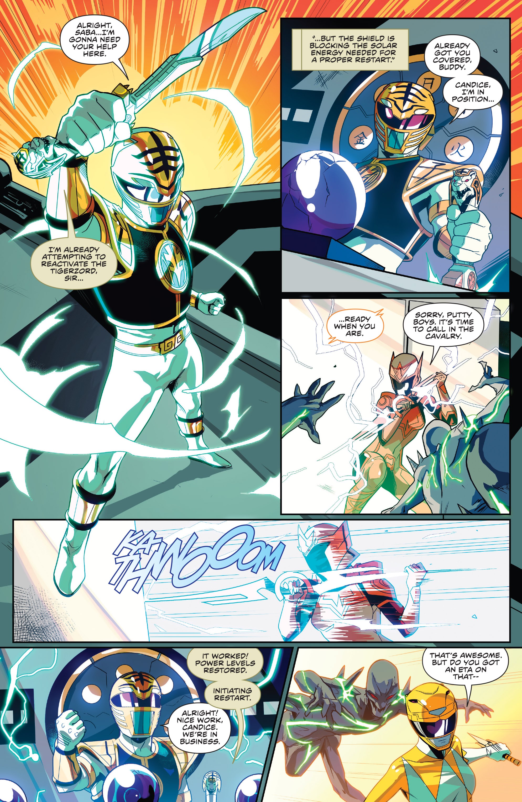 Read online Mighty Morphin comic -  Issue #7 - 20