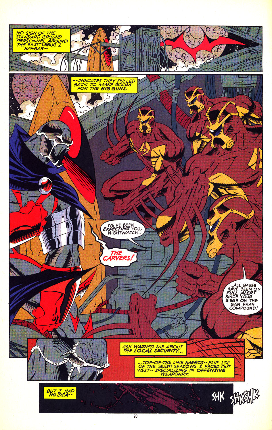 Read online Nightwatch comic -  Issue #8 - 16