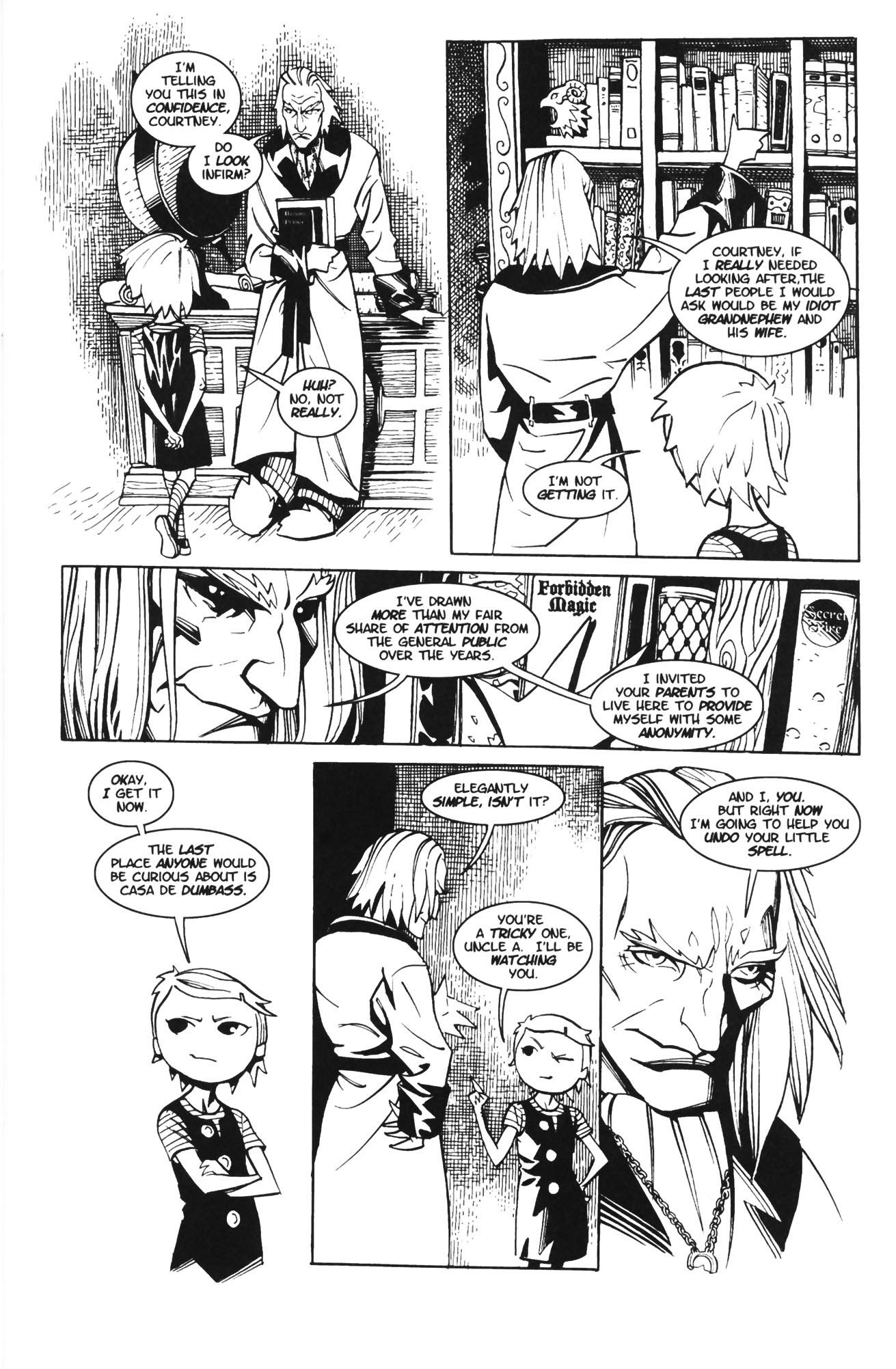 Read online Courtney Crumrin And The Night Things comic -  Issue #2 - 23