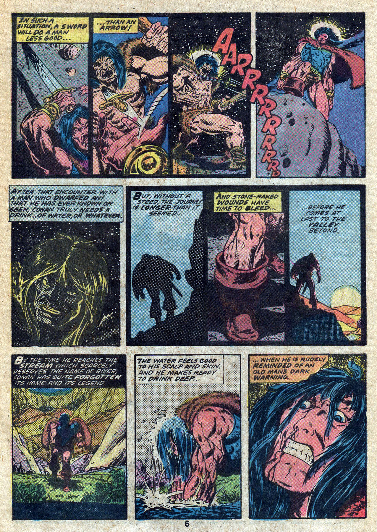 Read online Conan the Barbarian (1970) comic -  Issue #64 - 8