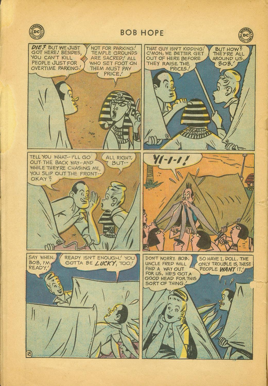 Read online The Adventures of Bob Hope comic -  Issue #64 - 24