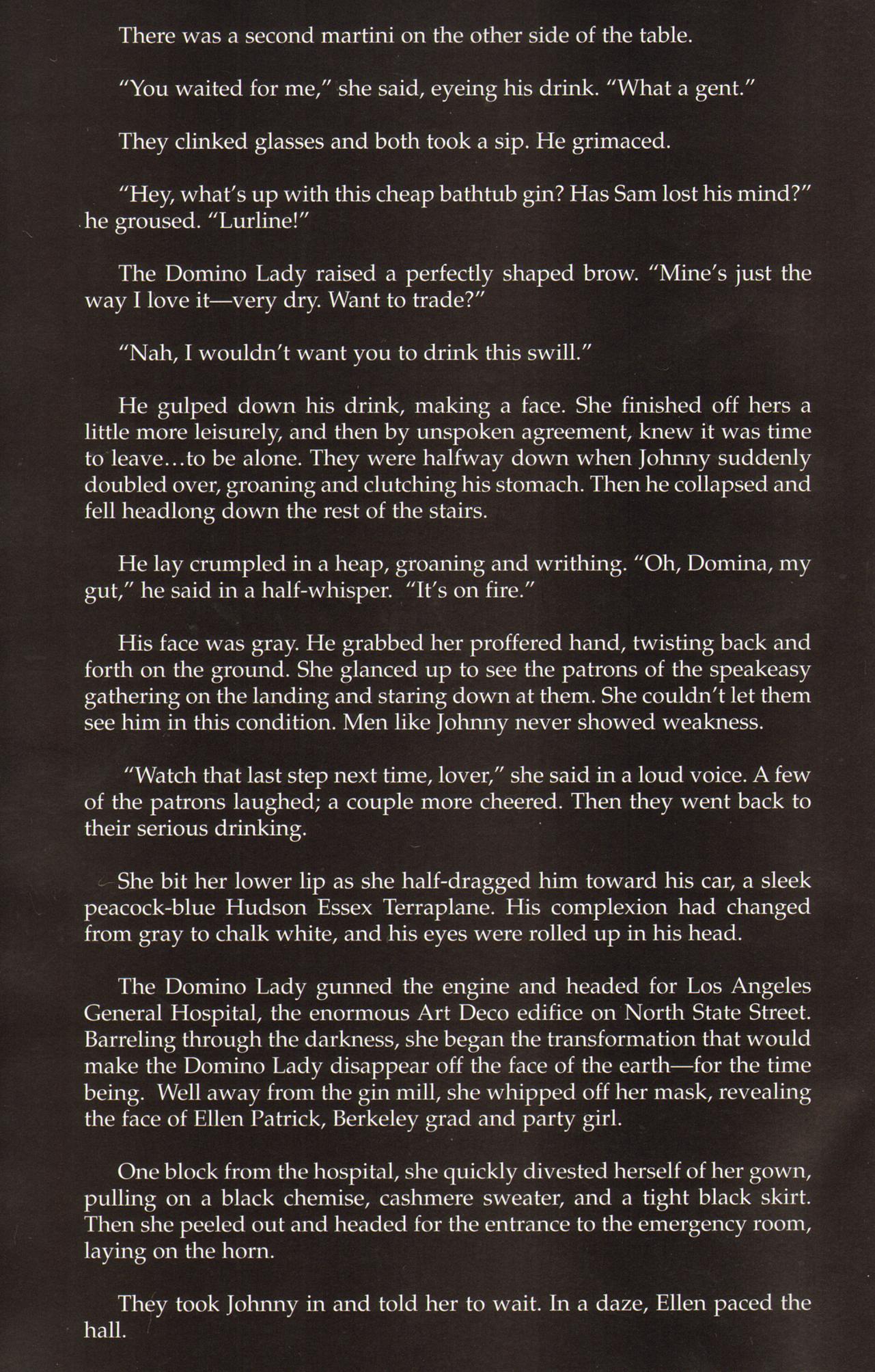 Read online Domino Lady Noir comic -  Issue # Full - 8