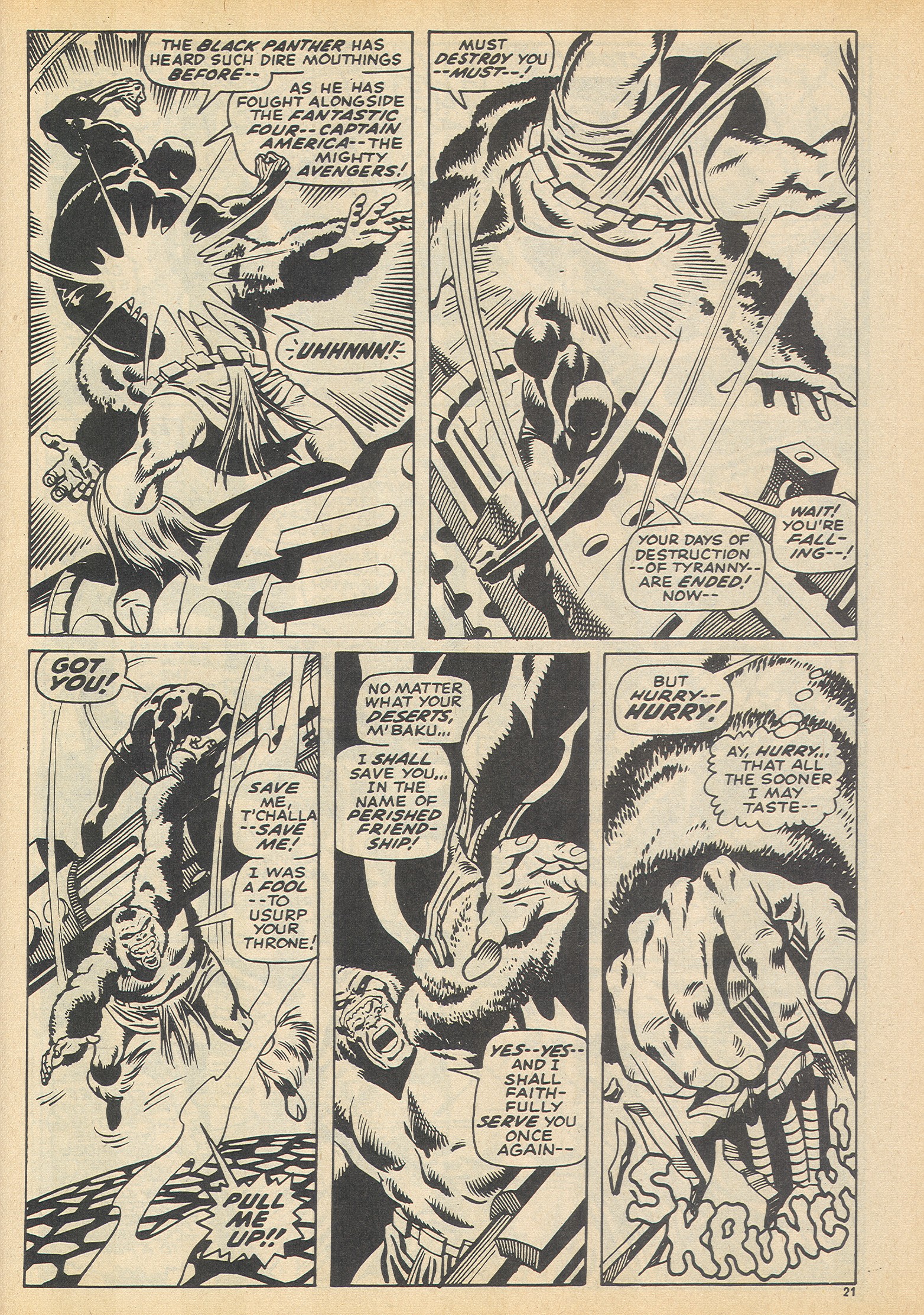 Read online The Avengers (1973) comic -  Issue #91 - 21