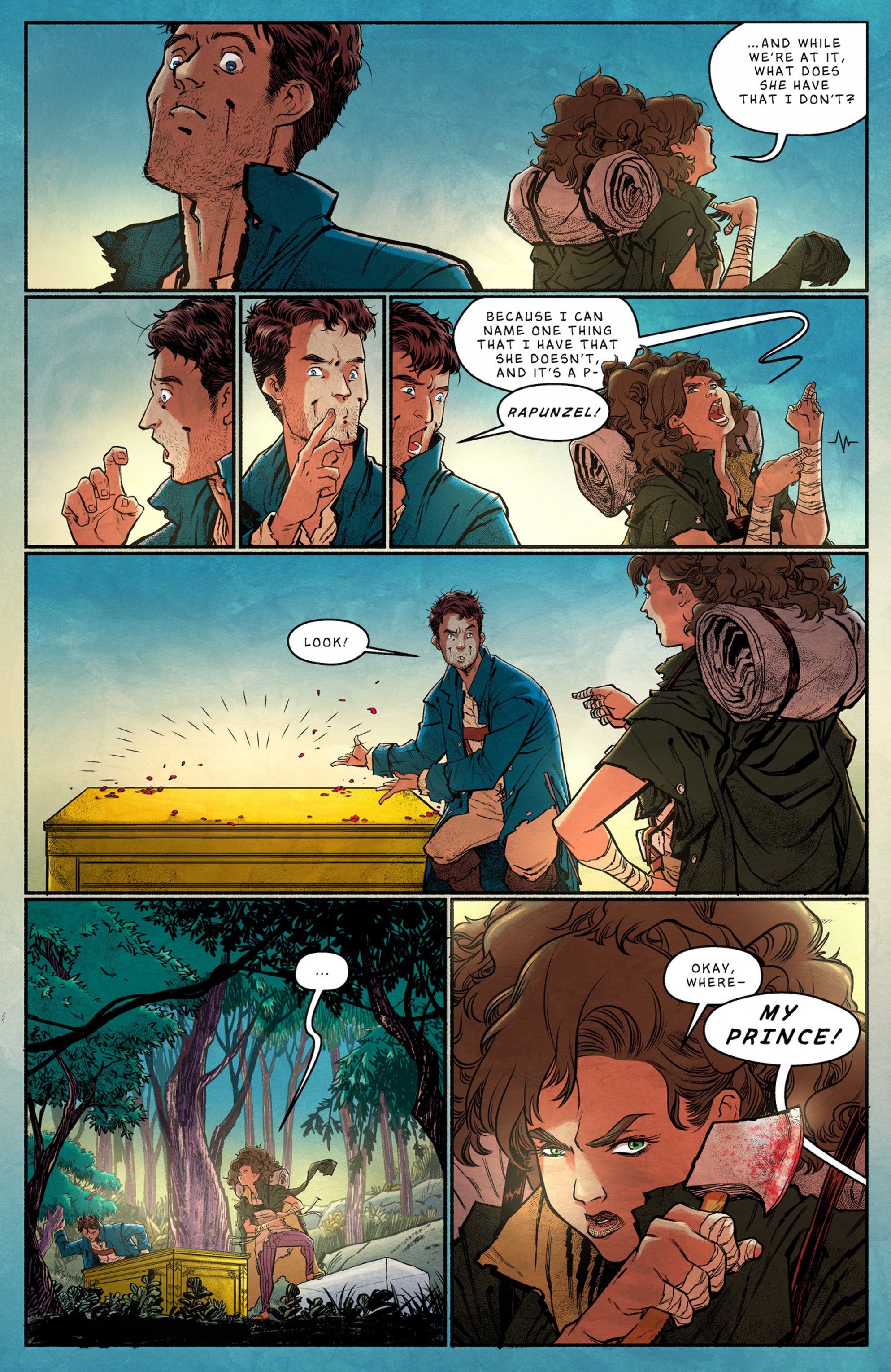 Read online Snow White Zombie Apocalypse comic -  Issue # Full - 26