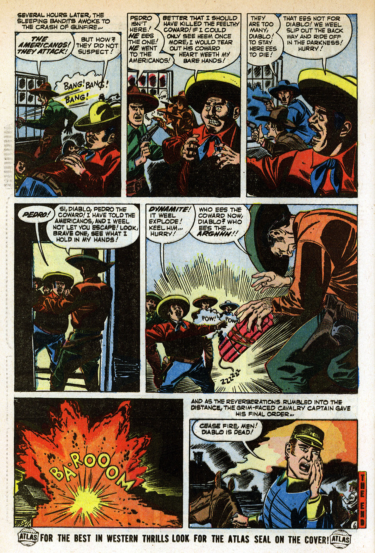 Read online Western Outlaws (1954) comic -  Issue #4 - 16