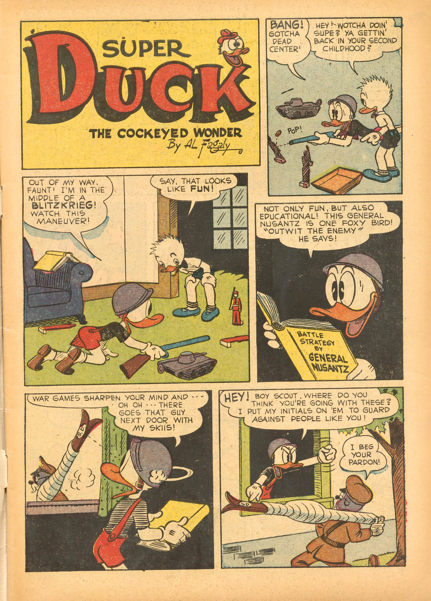 Read online Super Duck Comics comic -  Issue #19 - 3