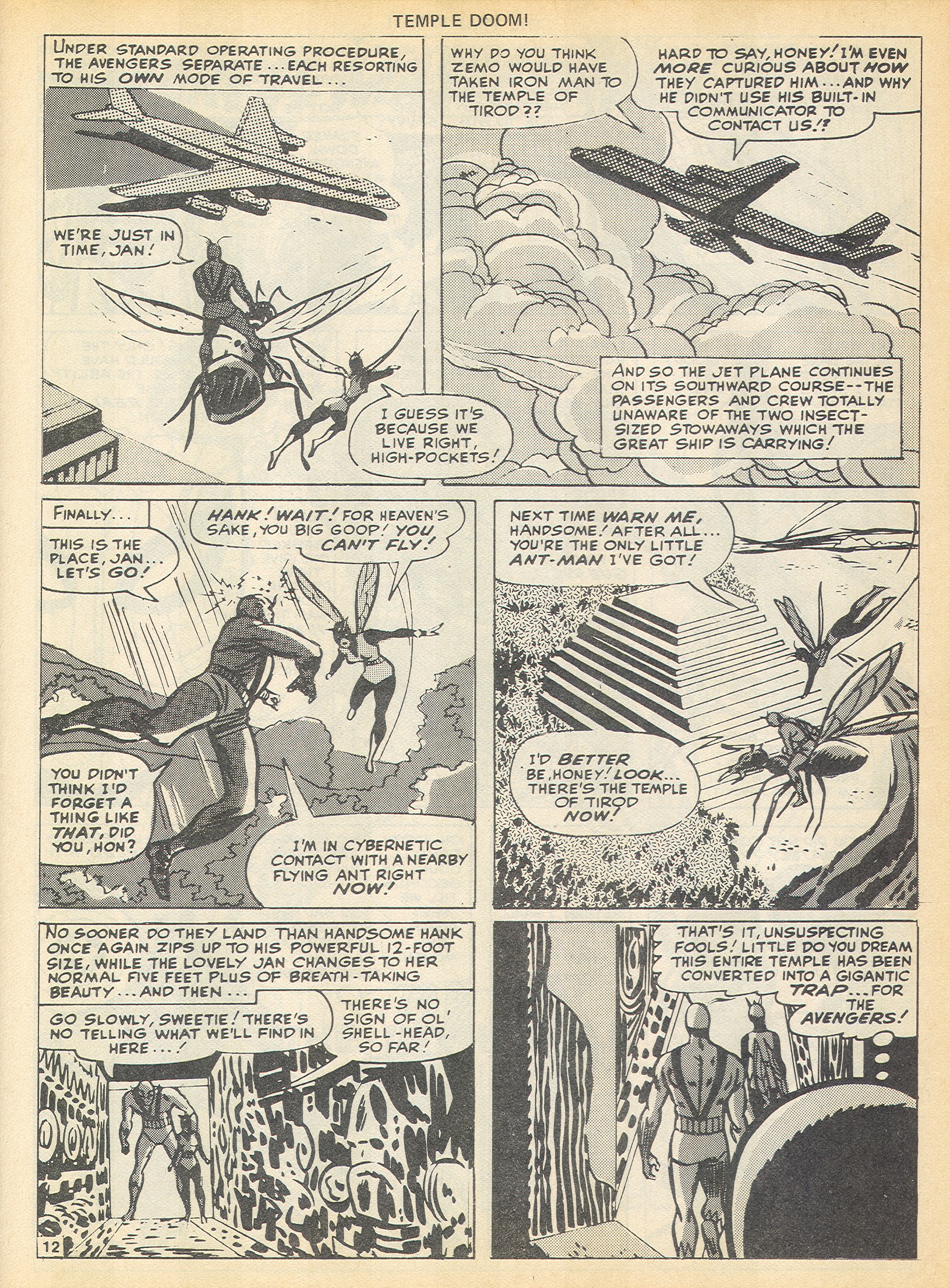 Read online The Avengers (1973) comic -  Issue #8 - 12