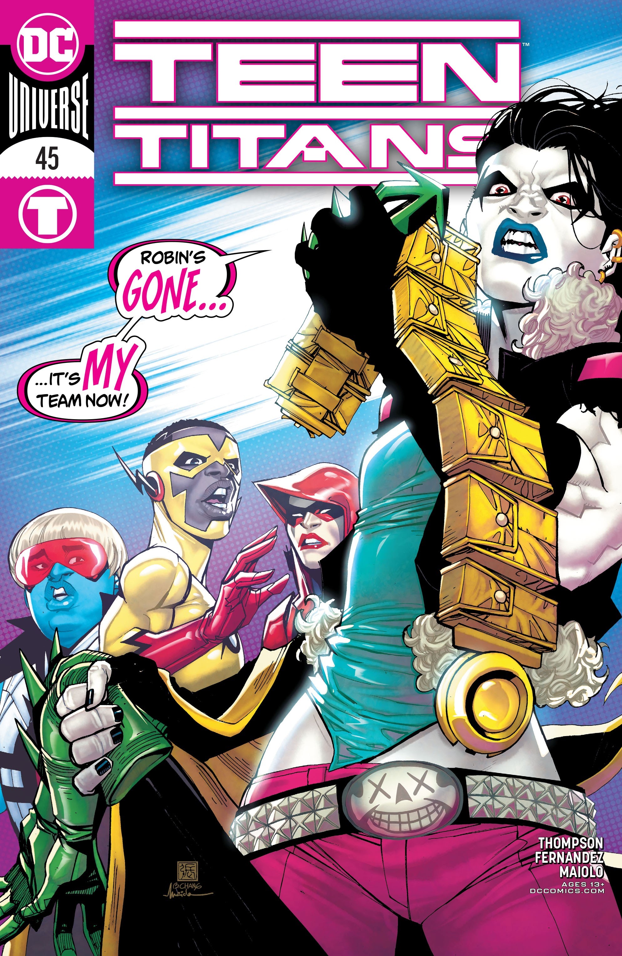 Read online Teen Titans (2016) comic -  Issue #45 - 1