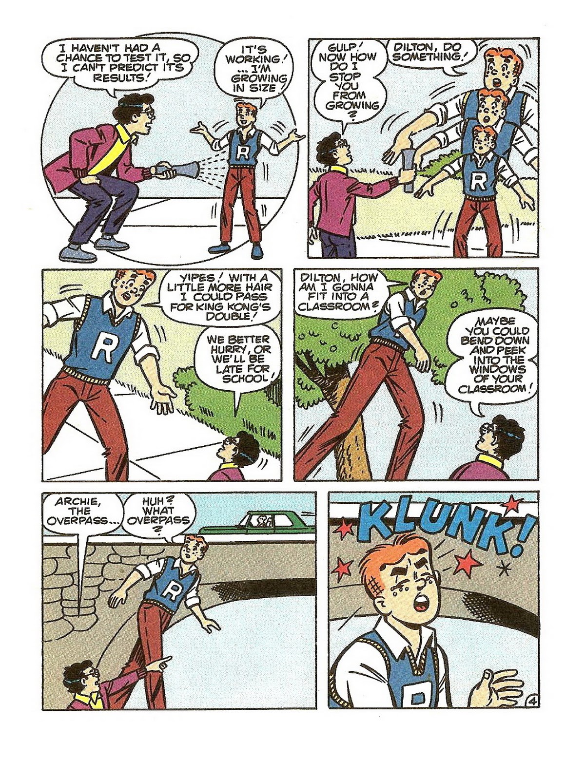 Read online Archie's Double Digest Magazine comic -  Issue #109 - 143
