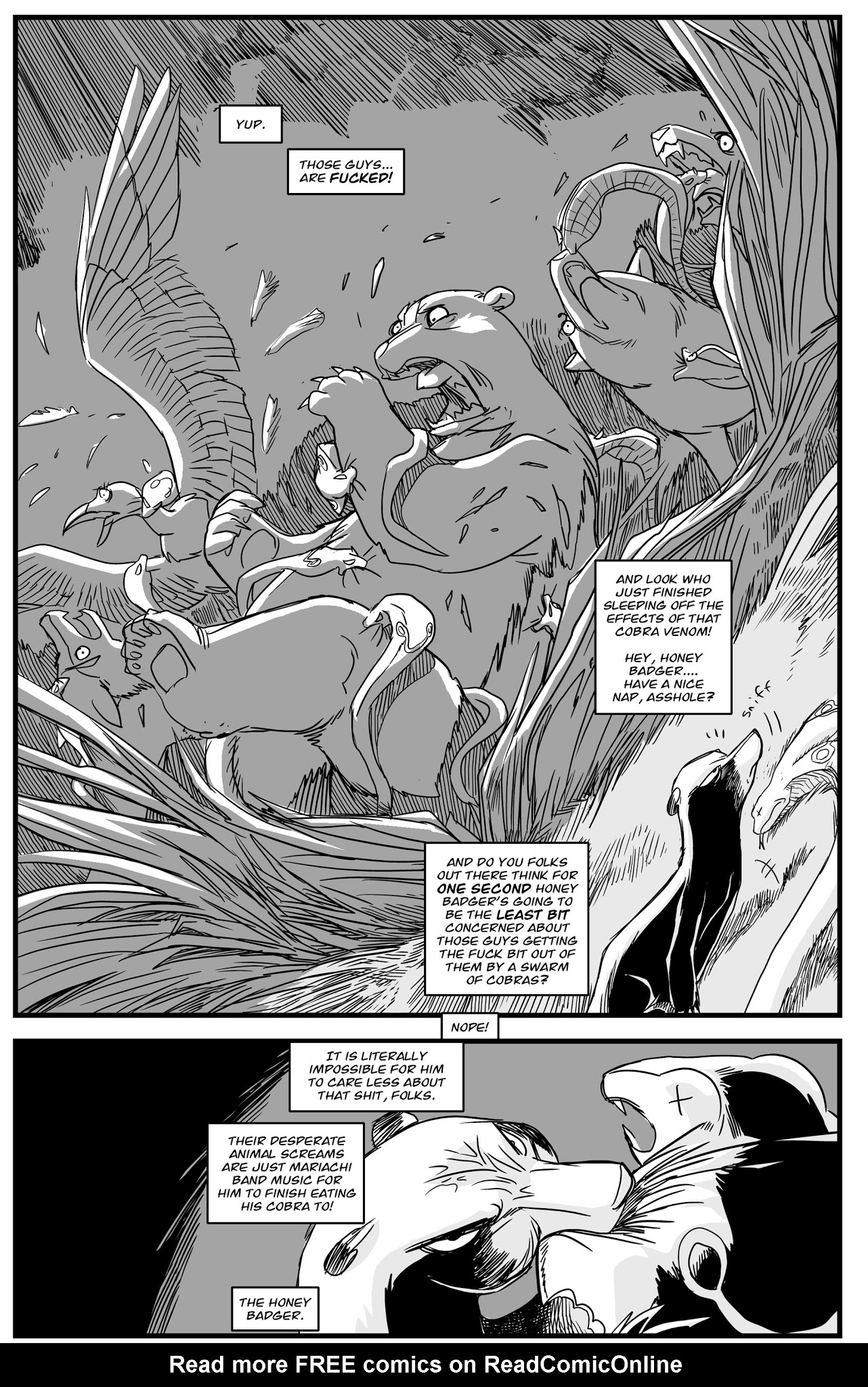 Read online Honey Badger comic -  Issue # Full - 21