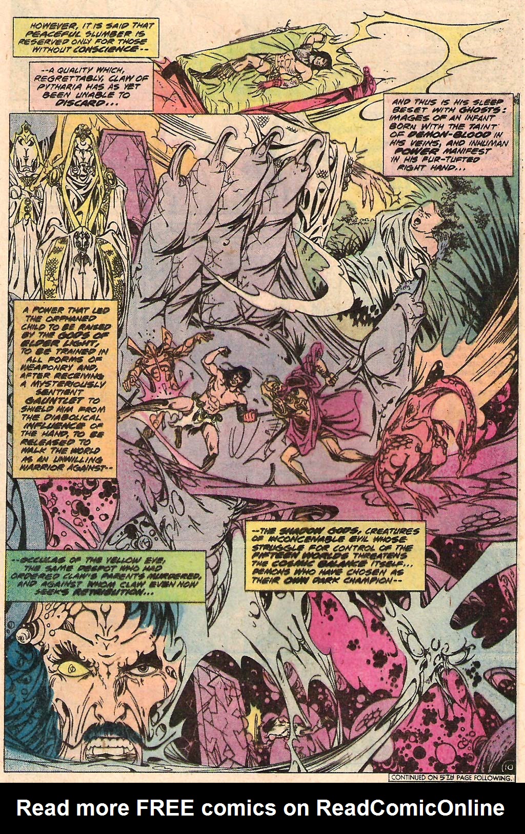 Read online Claw  The Unconquered comic -  Issue #10 - 11