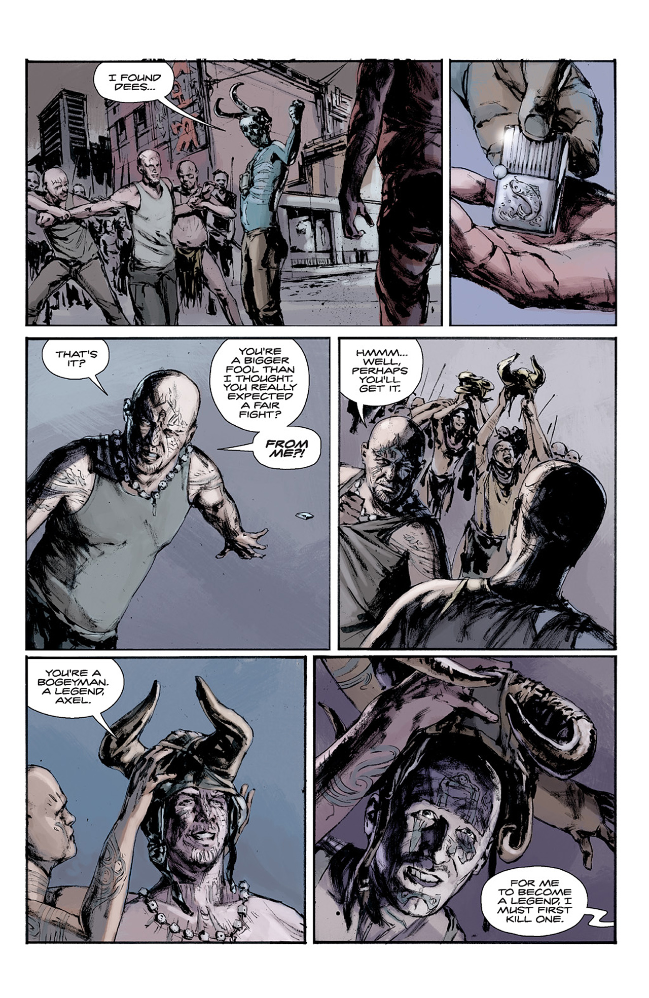 Read online Exile to Babylon comic -  Issue #3 - 18