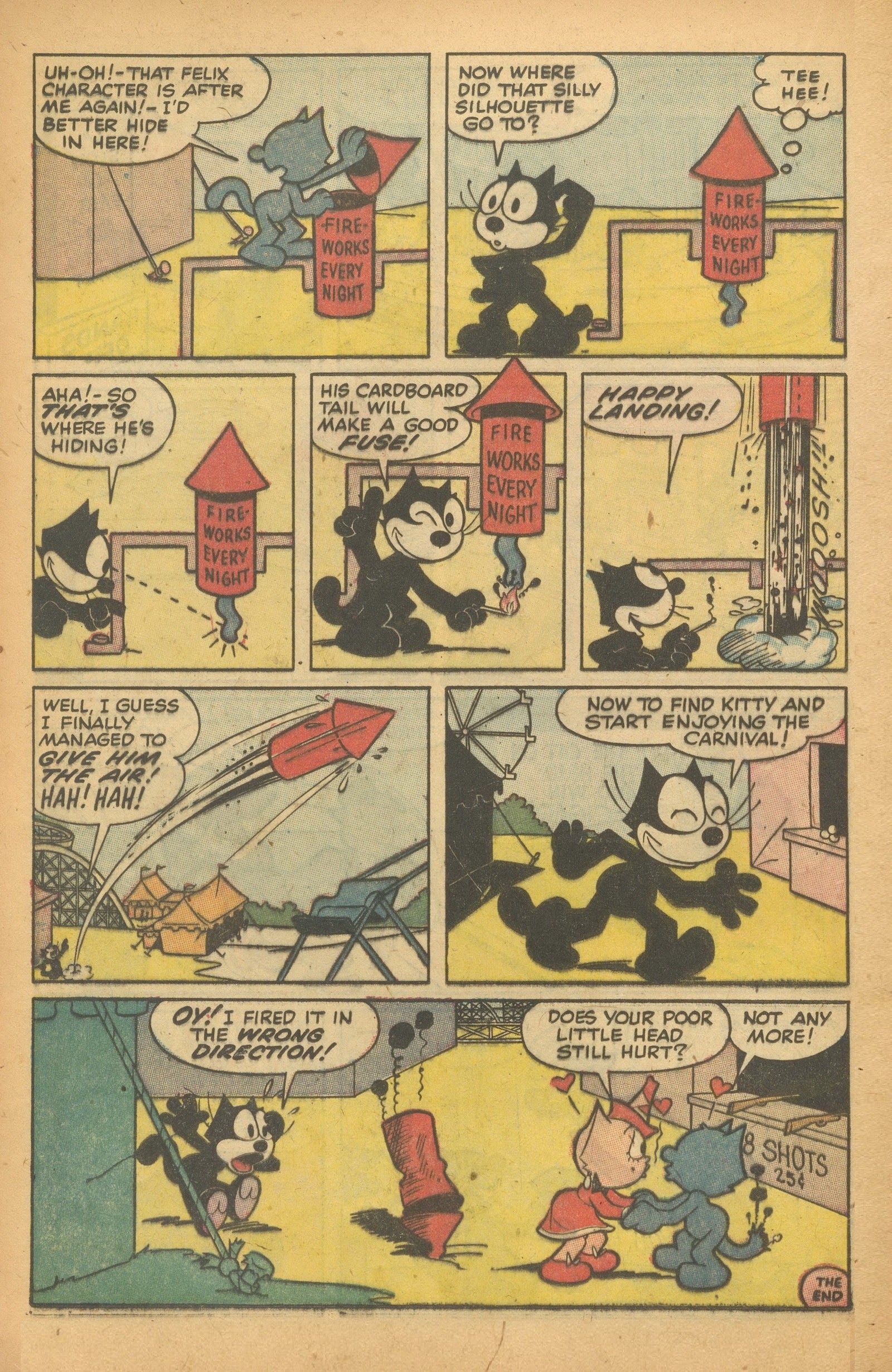 Read online Felix the Cat (1955) comic -  Issue #68 - 16