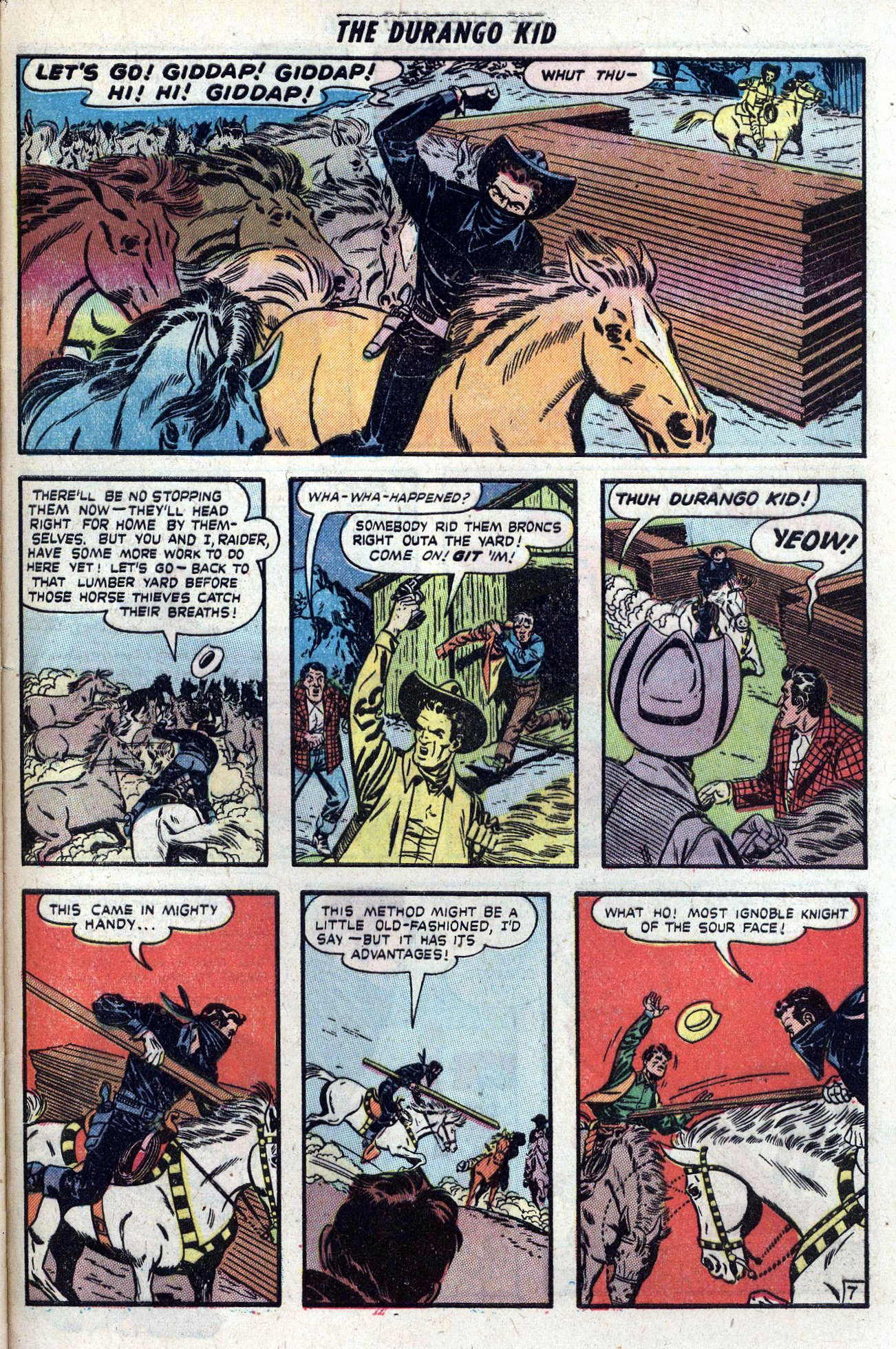 Read online Charles Starrett as The Durango Kid comic -  Issue #6 - 33