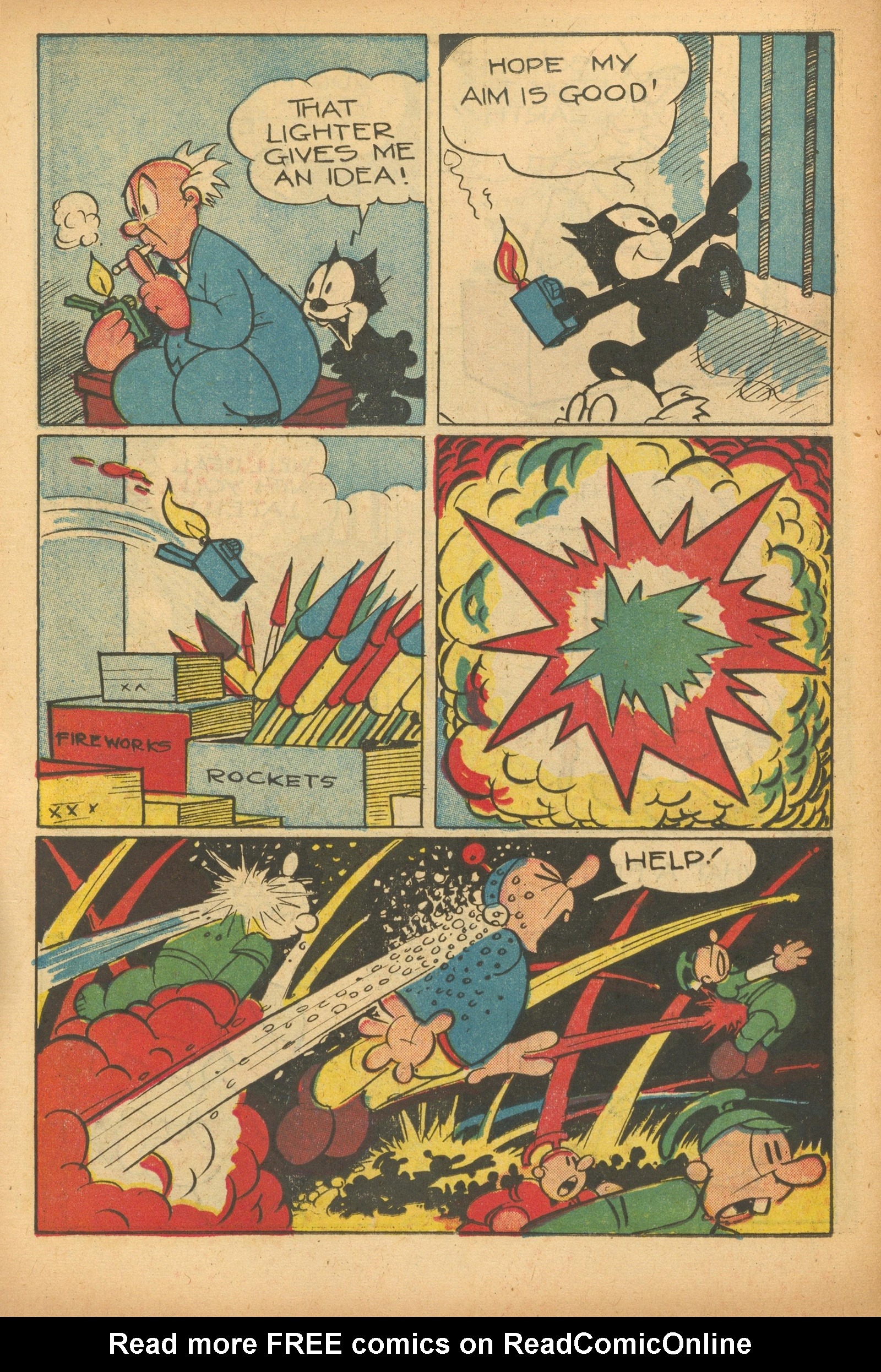 Read online Felix the Cat (1951) comic -  Issue #26 - 24