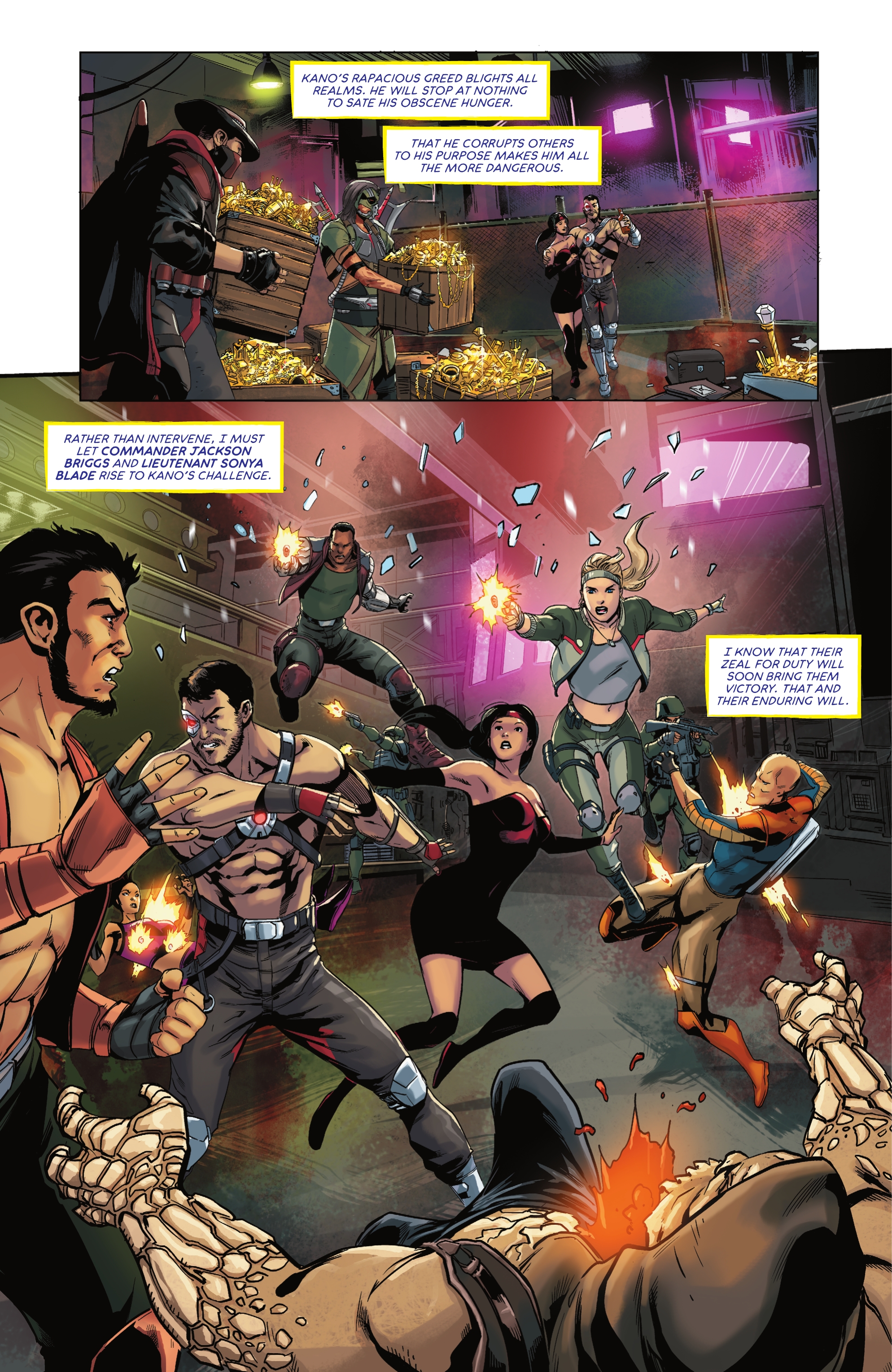 Read online Mortal Kombat: Onslaught comic -  Issue # Full - 7